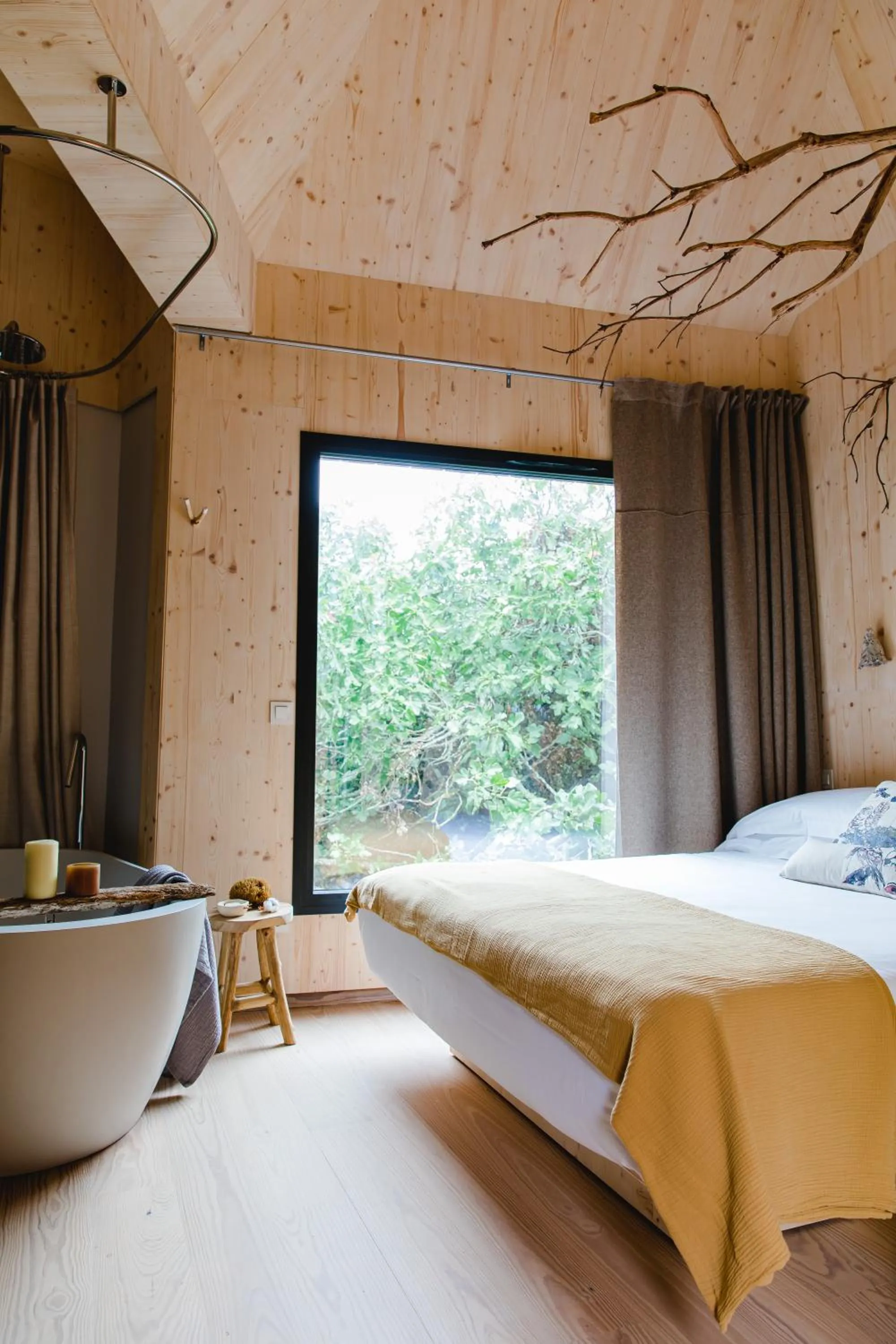 Bed in The Nest by Cooking and Nature