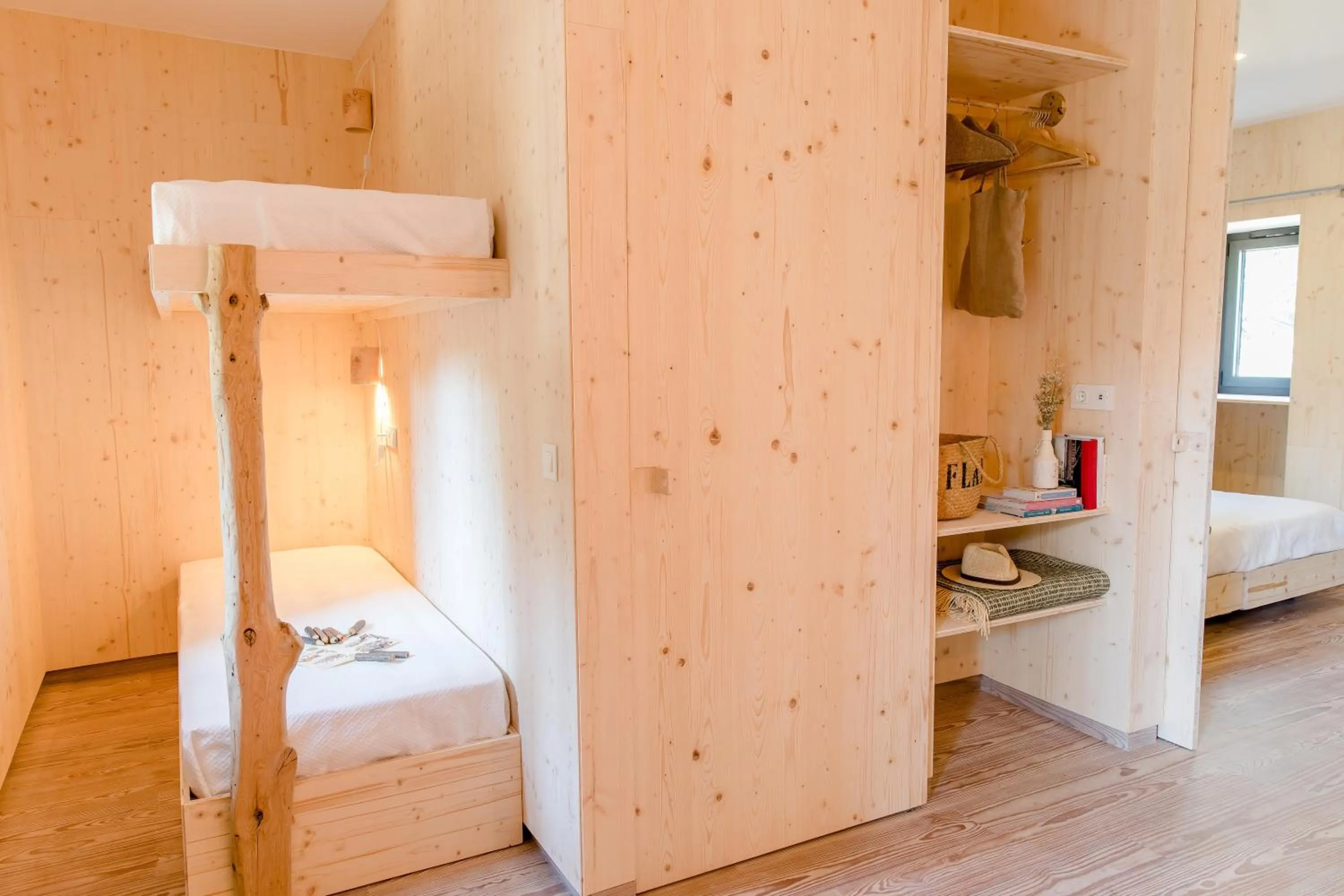 Bed in The Nest by Cooking and Nature