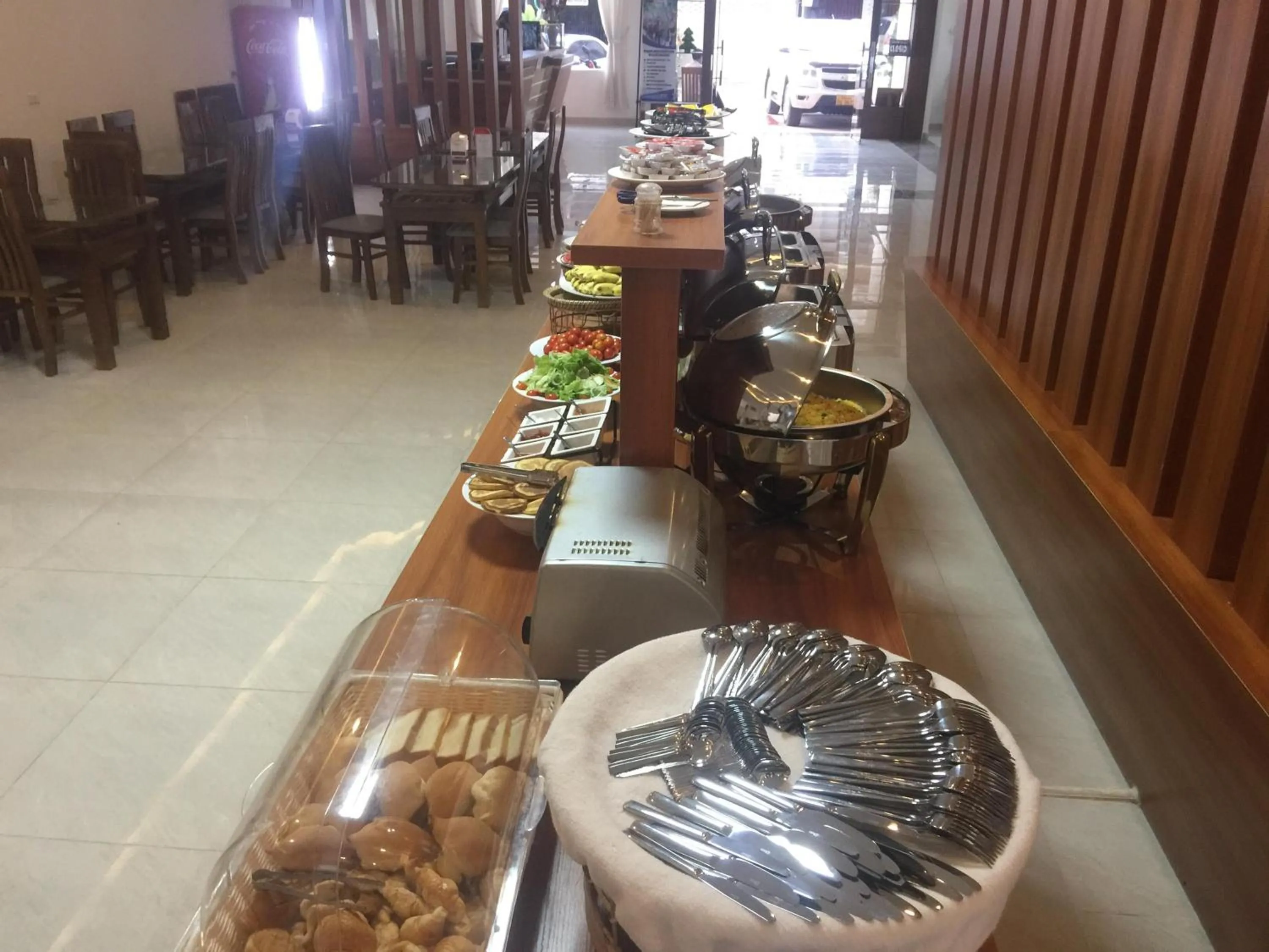 Restaurant/places to eat in Vientiane Garden Villa Hotel