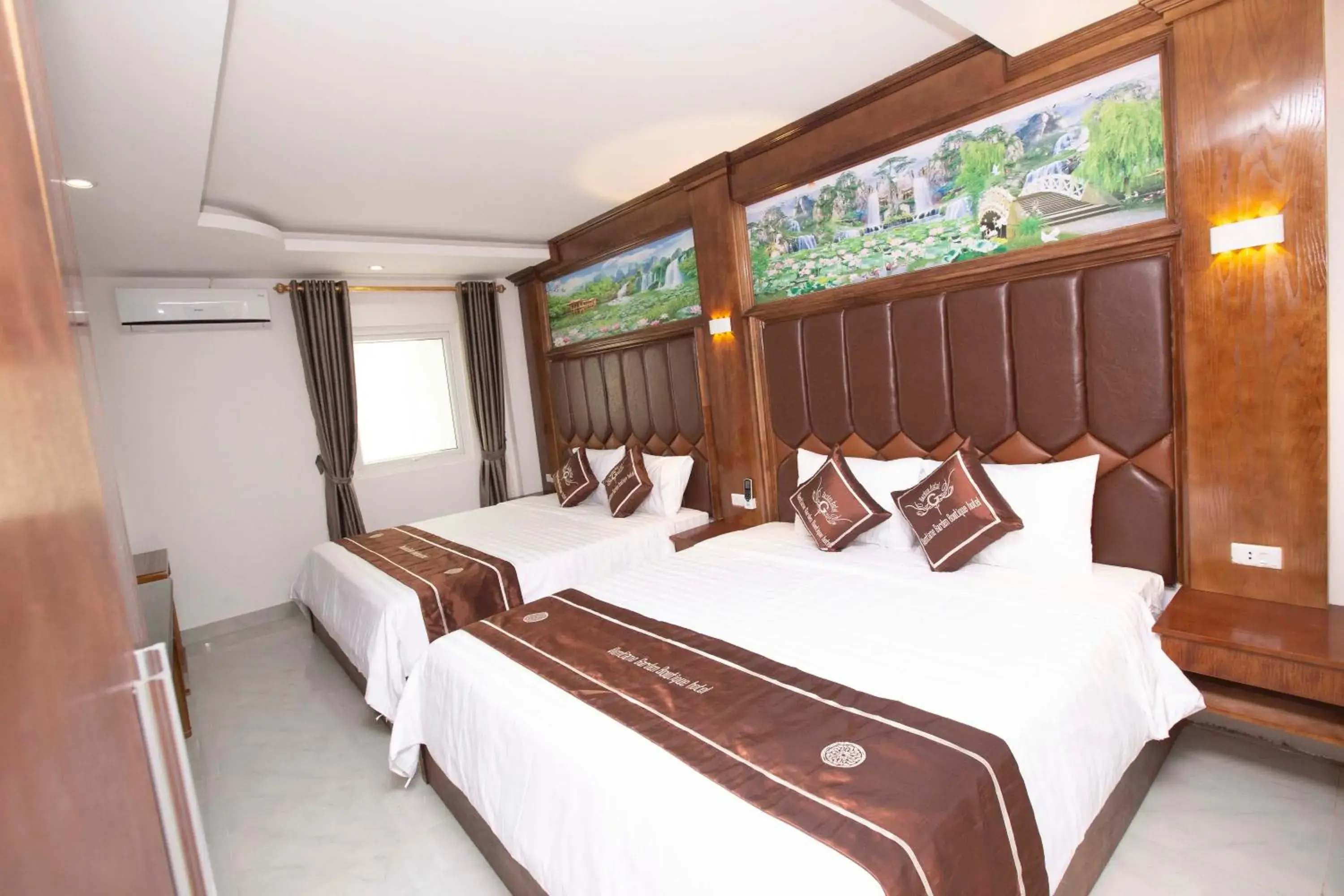 Bed in Vientiane Garden Villa Hotel Bed in Vientiane Garden Villa Hotel