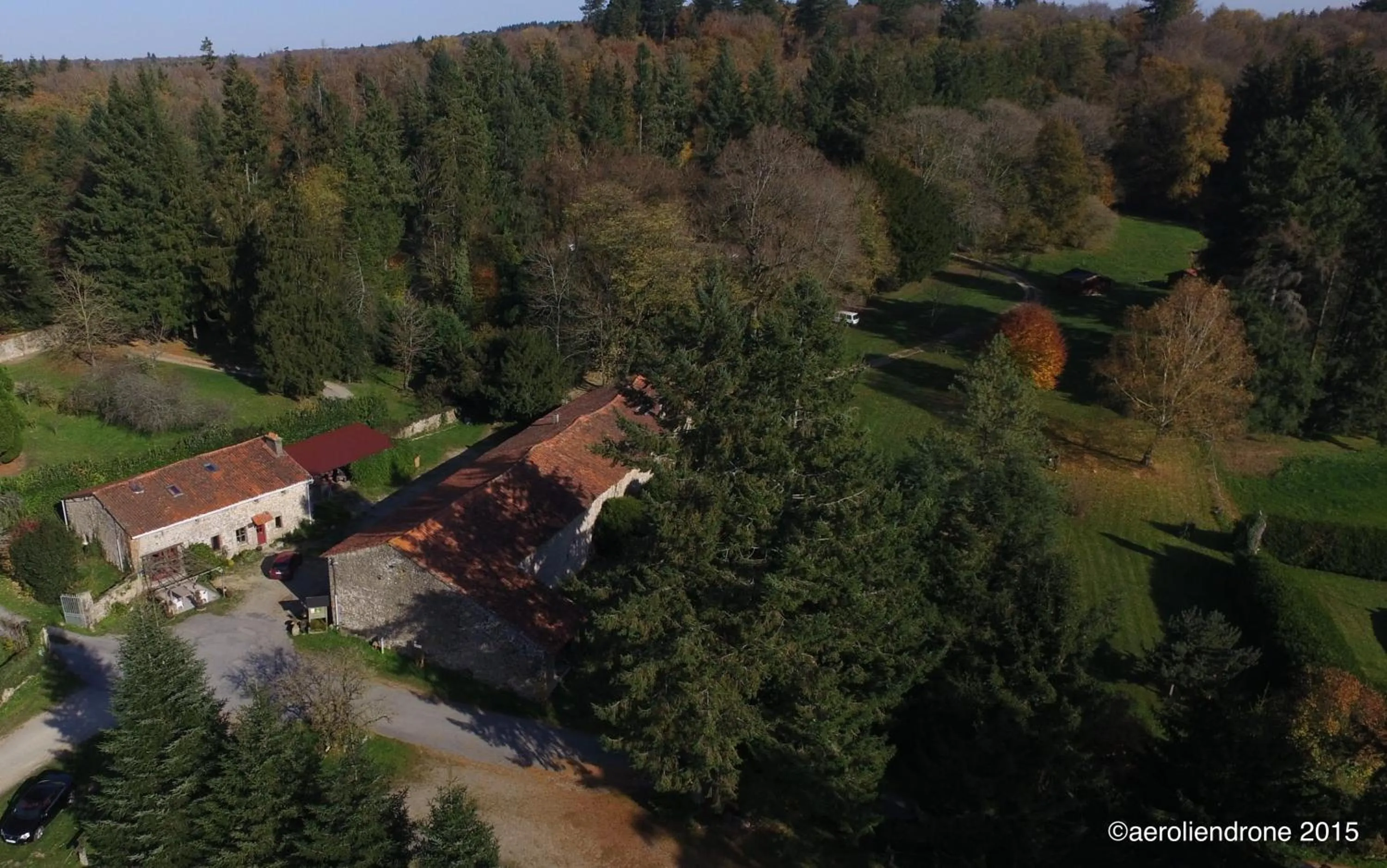 On site in Chambre d’hôtes de Vauguenige