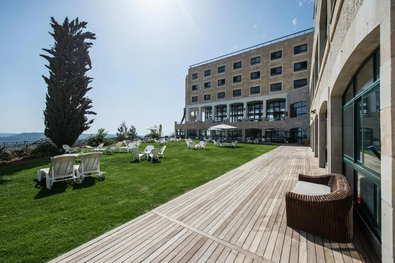 Patio in Ye'arim Hotel