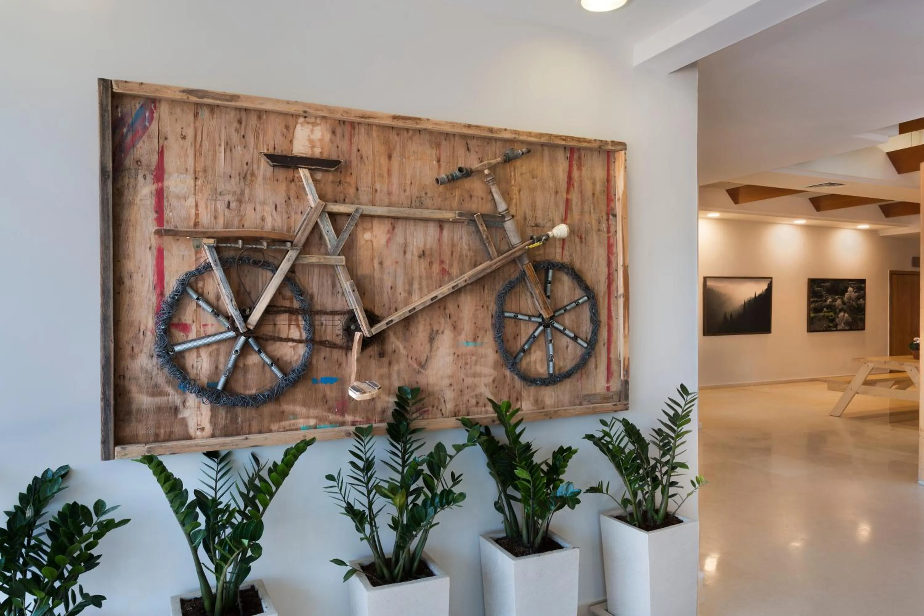 Decorative detail in Ye'arim Hotel