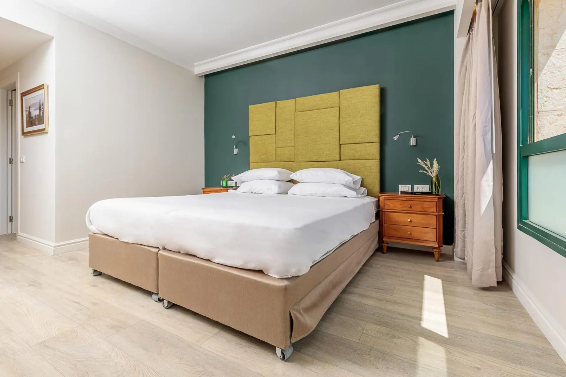 Bed in Ye'arim Hotel