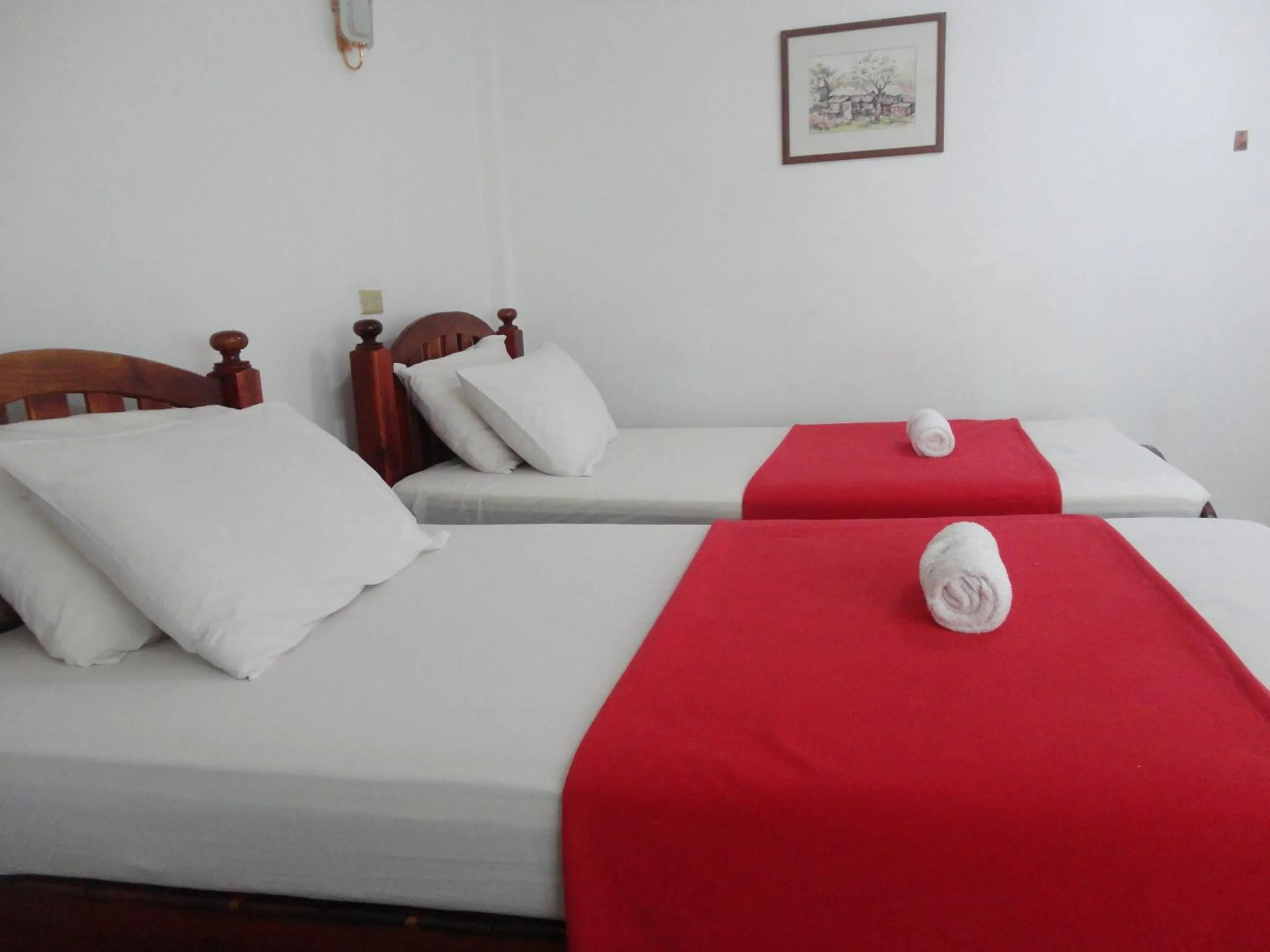 Bed in Moradok Thai Guesthouse