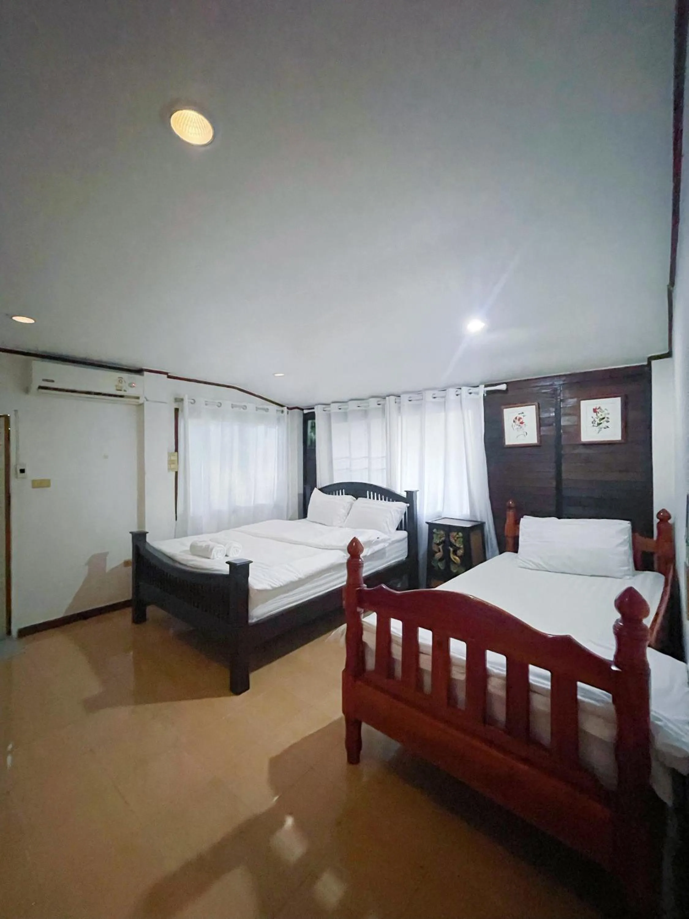Bed in Moradok Thai Guesthouse