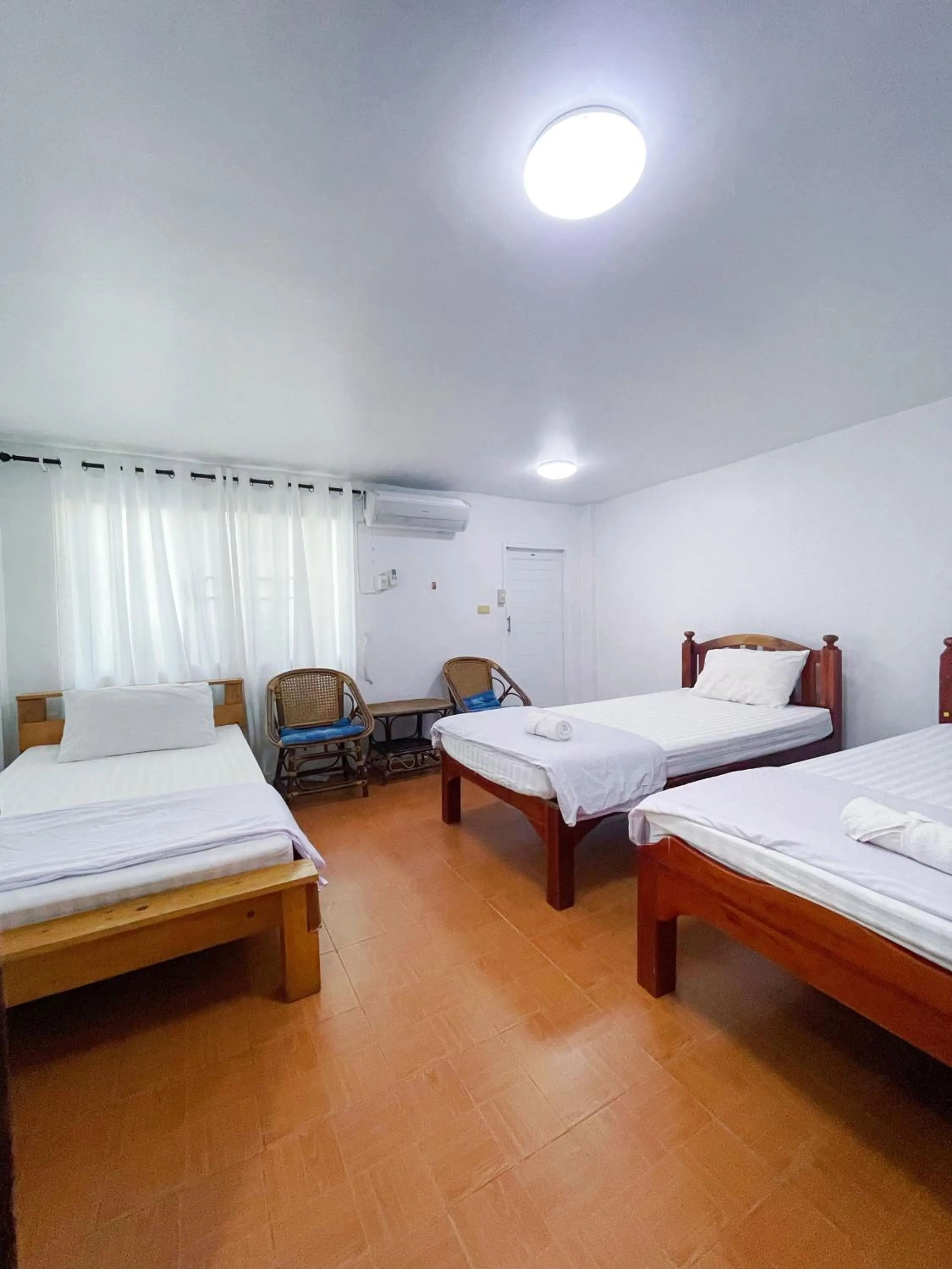 Bed in Moradok Thai Guesthouse