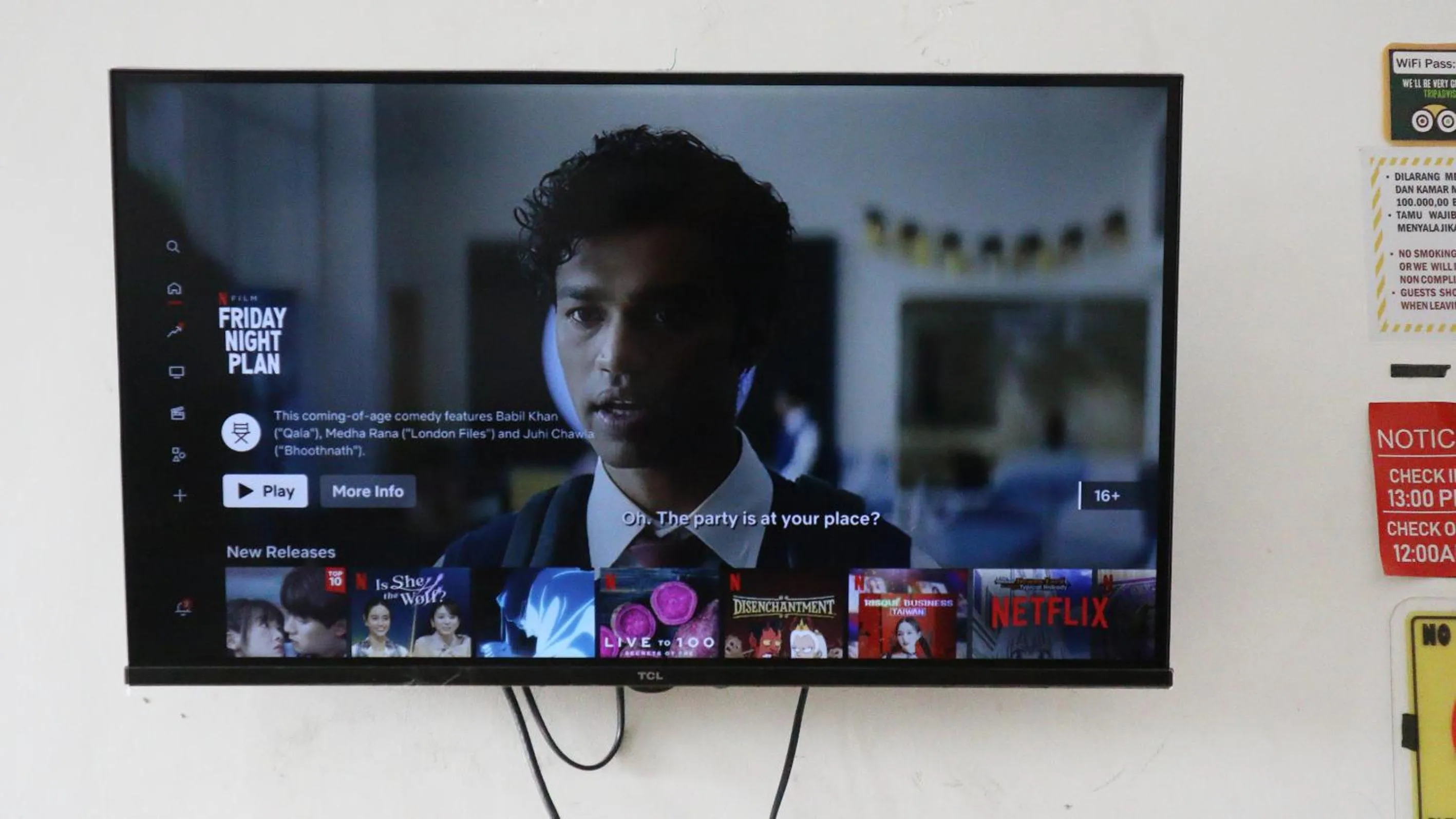 TV and multimedia in Andelis Homestay