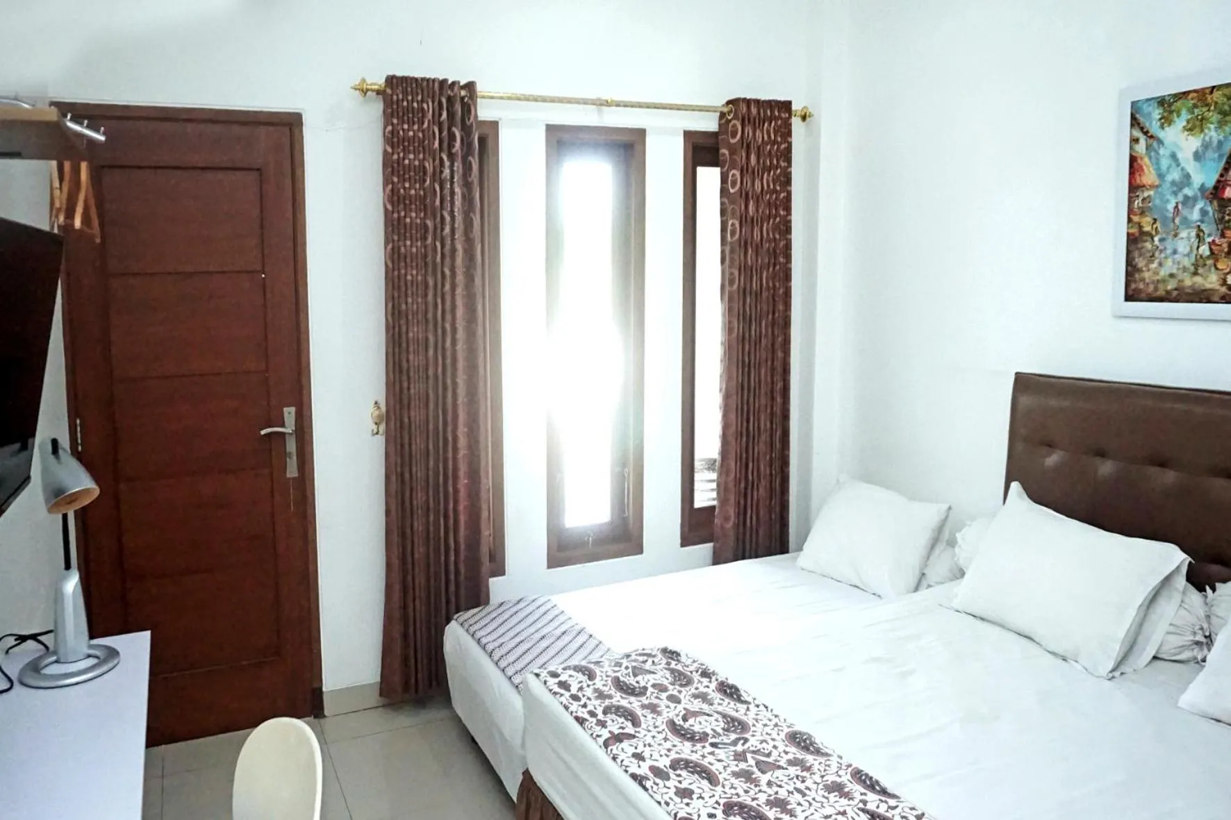 Bed in Andelis Homestay