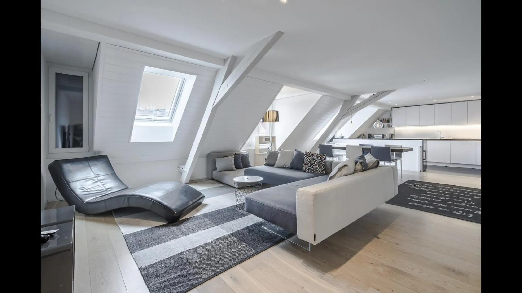 Living room in Luxury Penthouse Apartment