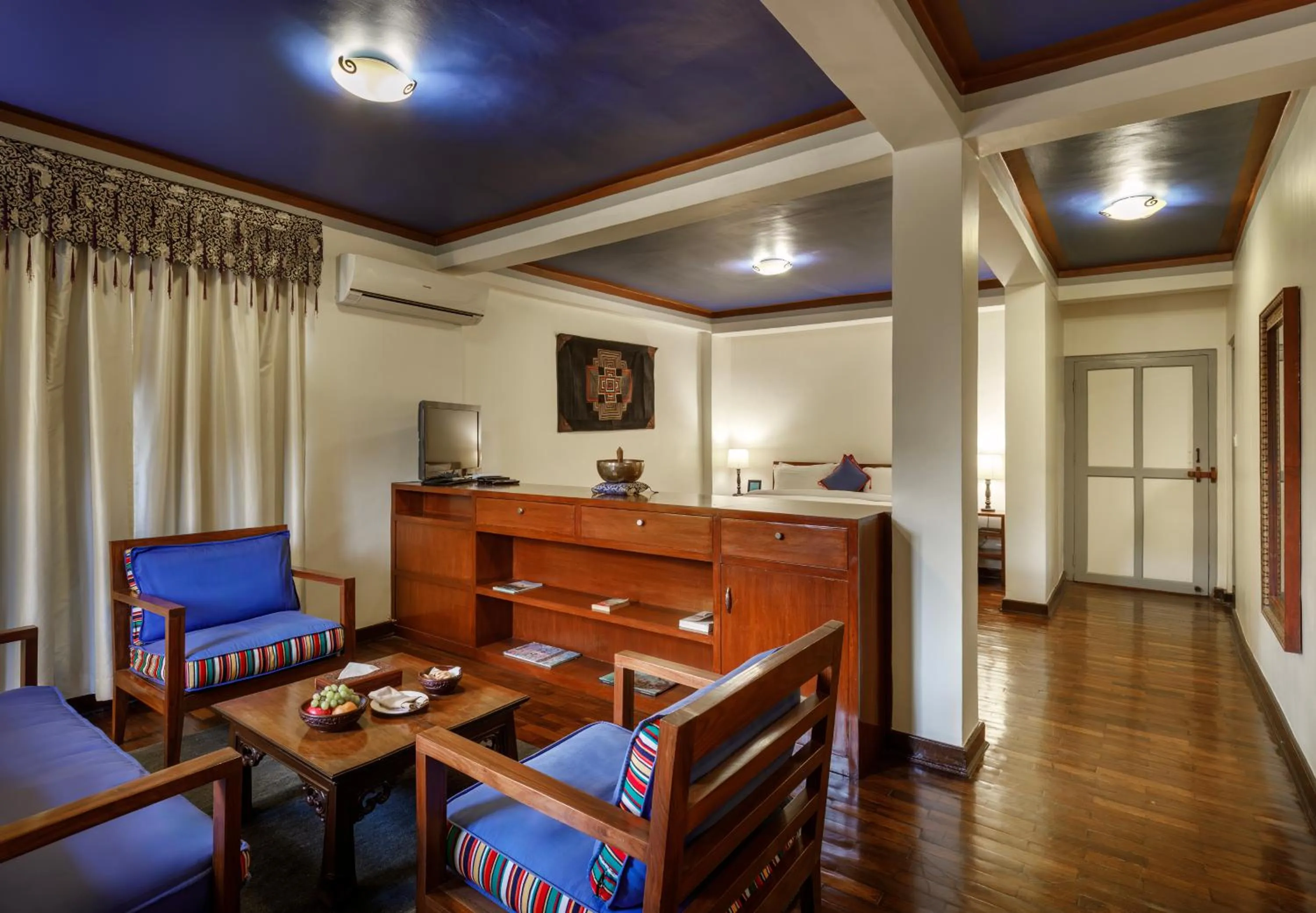 Seating area in Shambaling Boutique Hotel