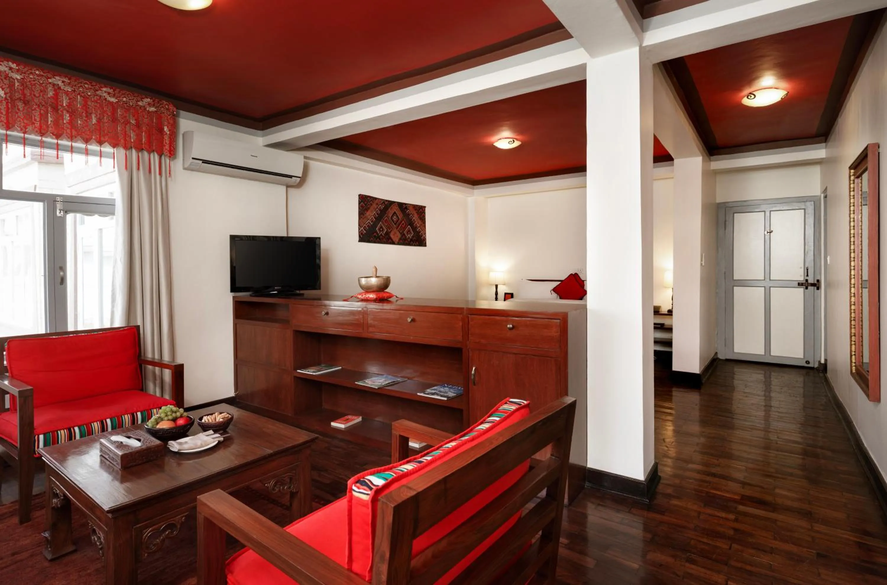 Seating area in Shambaling Boutique Hotel