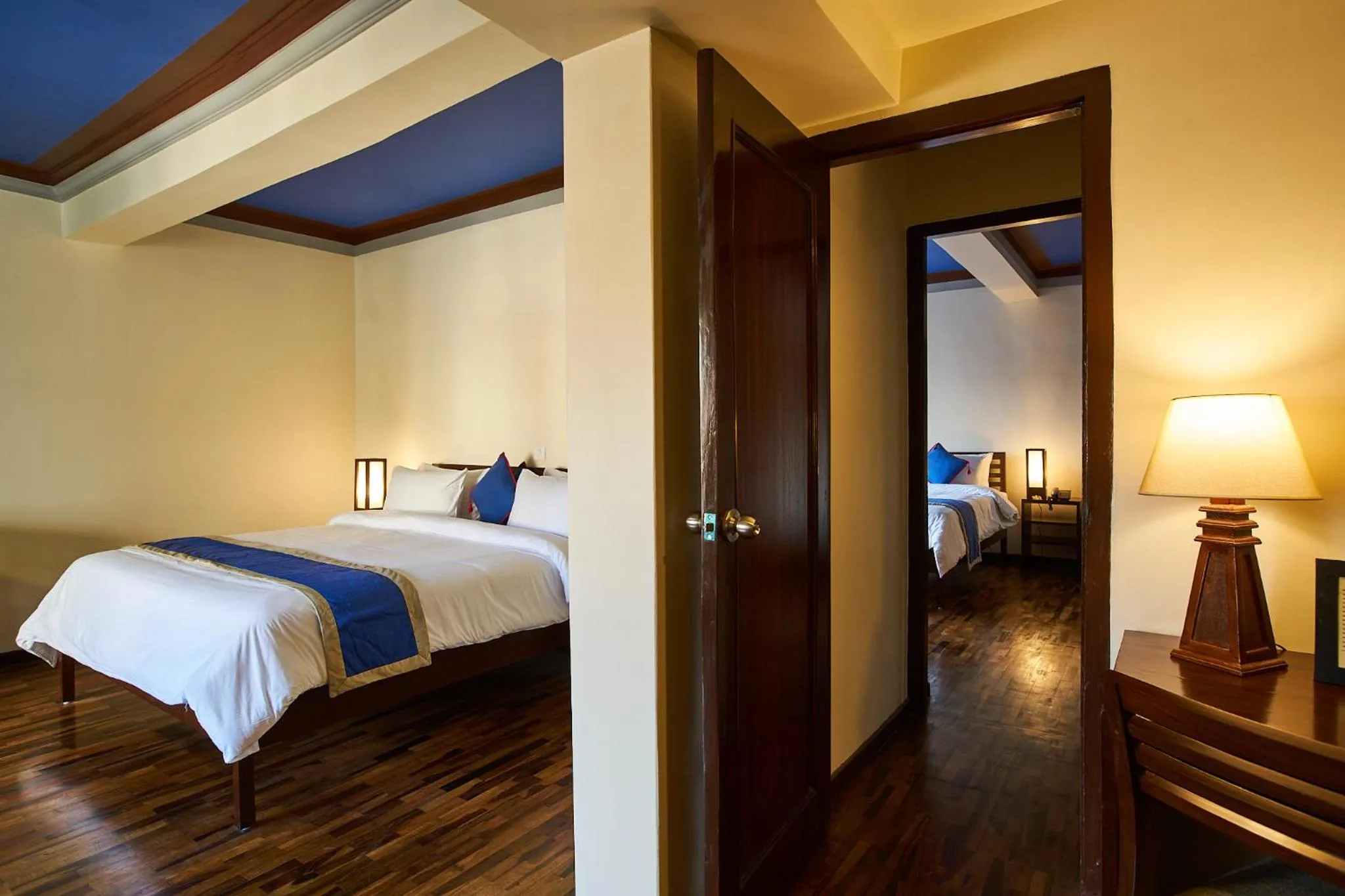 Bed in Shambaling Boutique Hotel