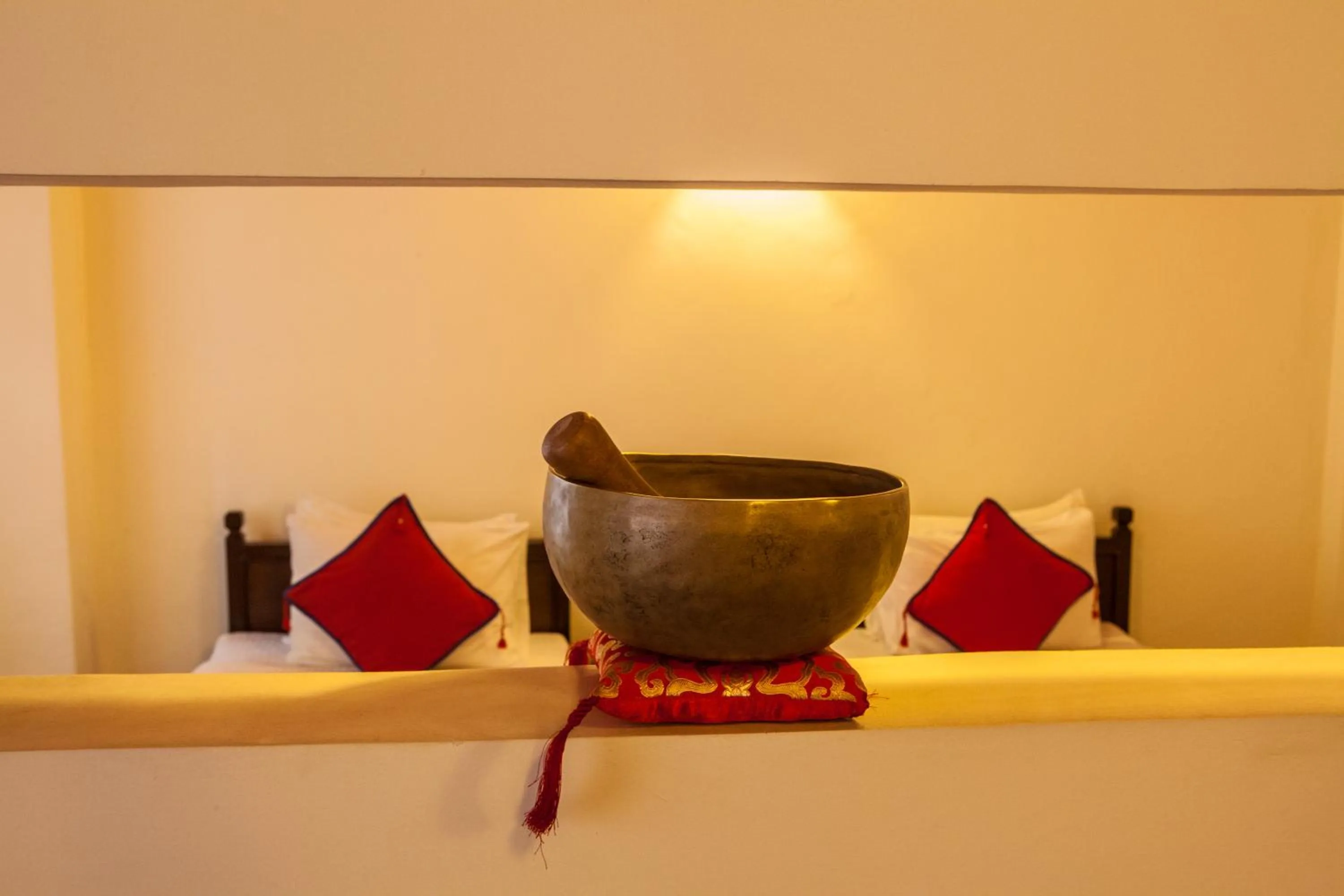 Decorative detail in Shambaling Boutique Hotel