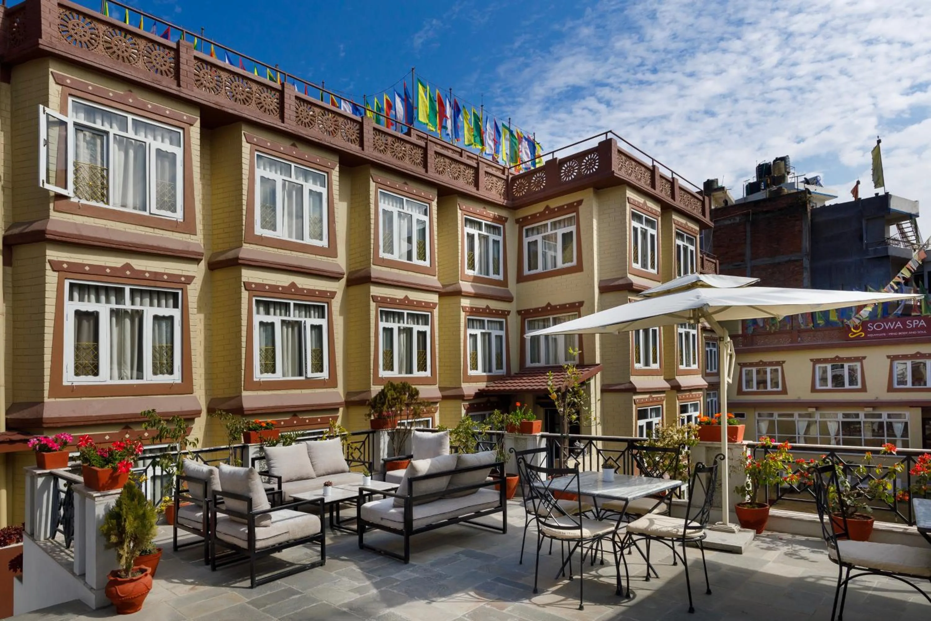 Property building in Shambaling Boutique Hotel