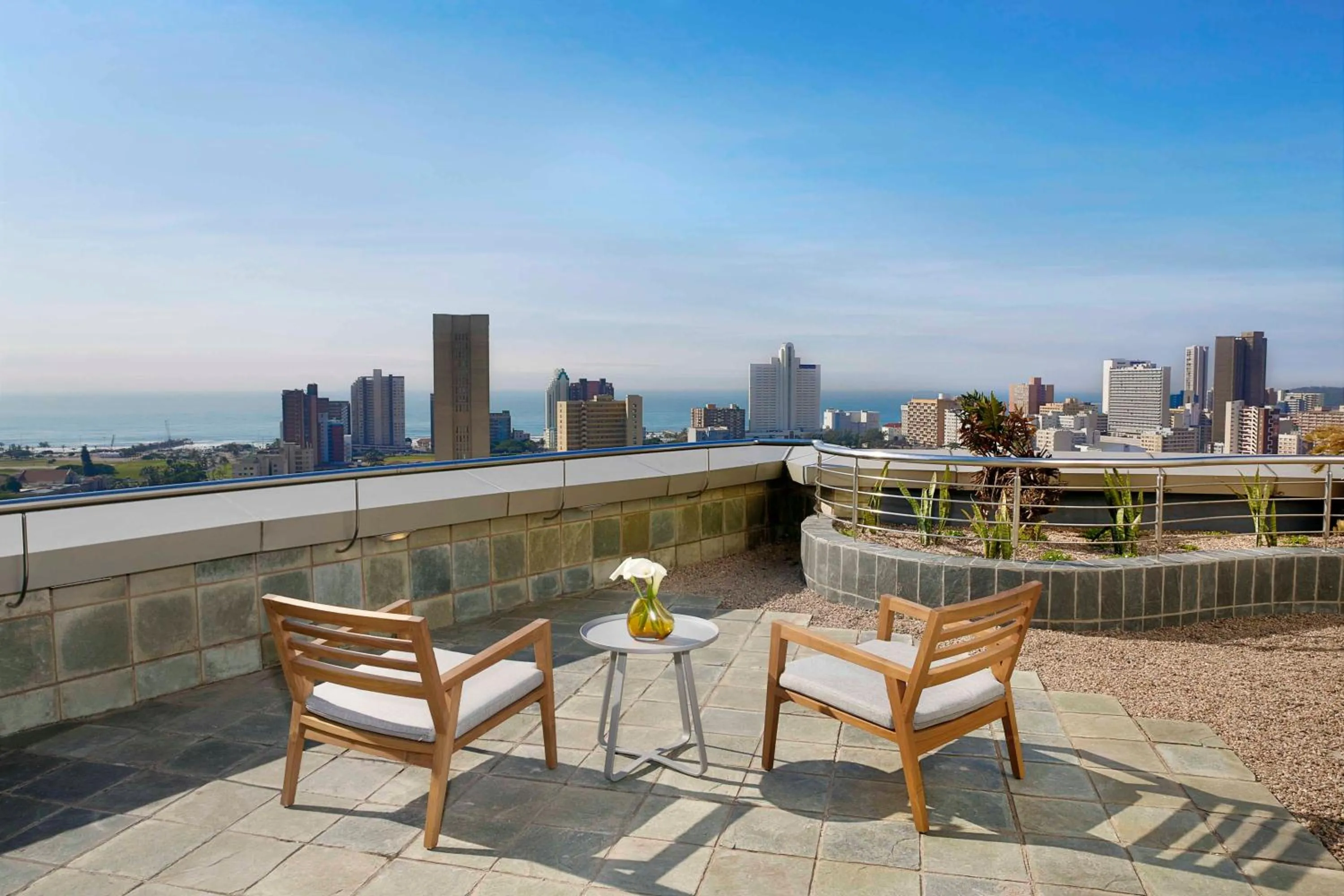 Balcony/Terrace in Hilton Durban