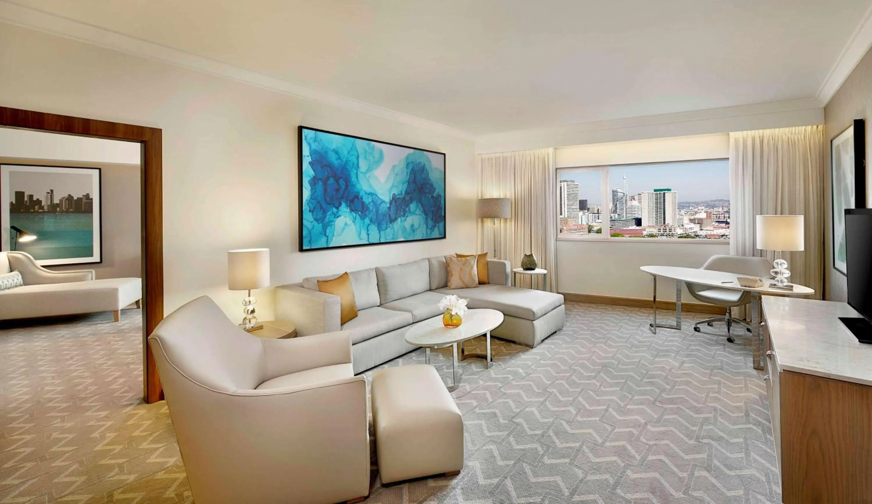 Living room in Hilton Durban