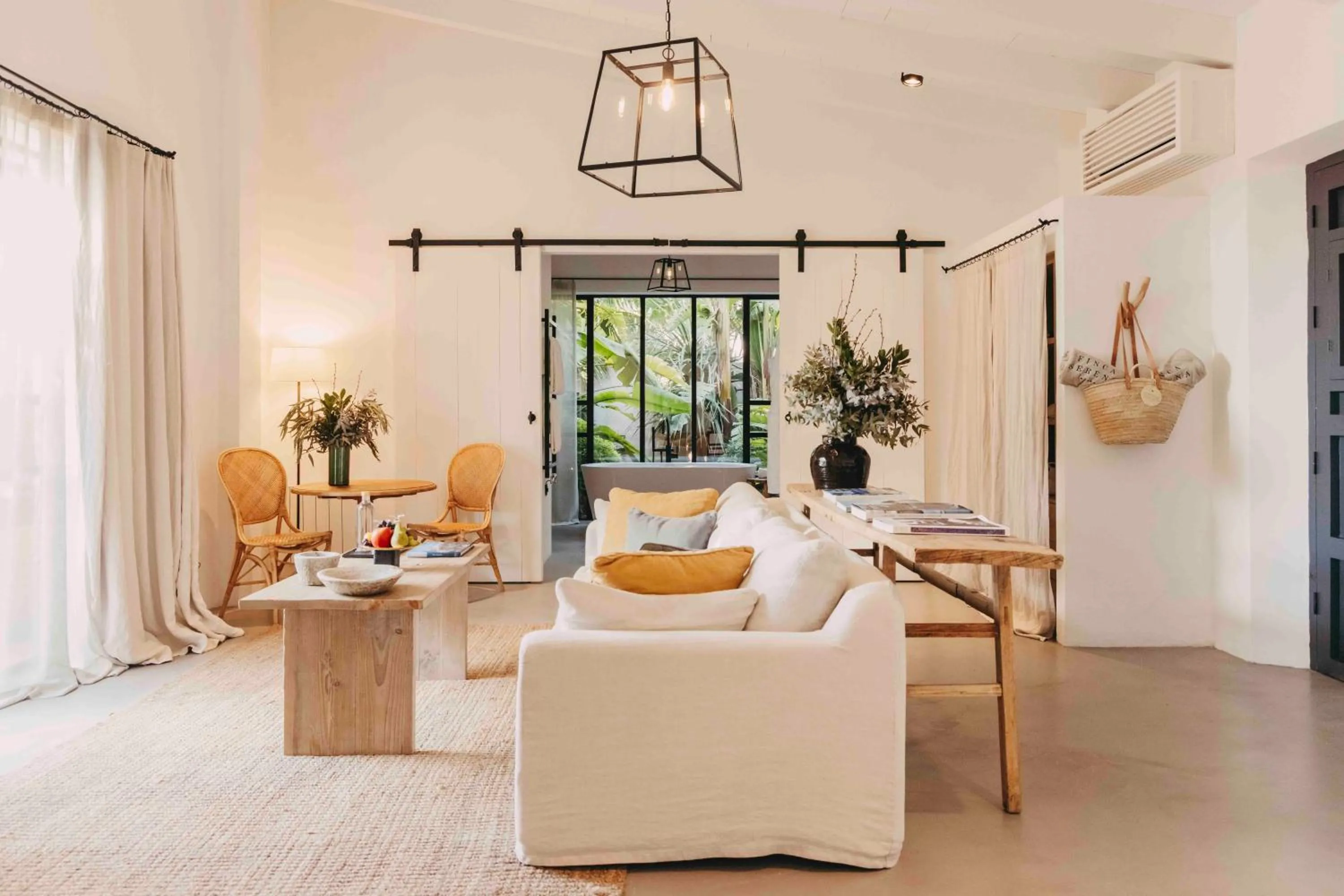 Living room in Finca Serena Mallorca, Small Luxury Hotels