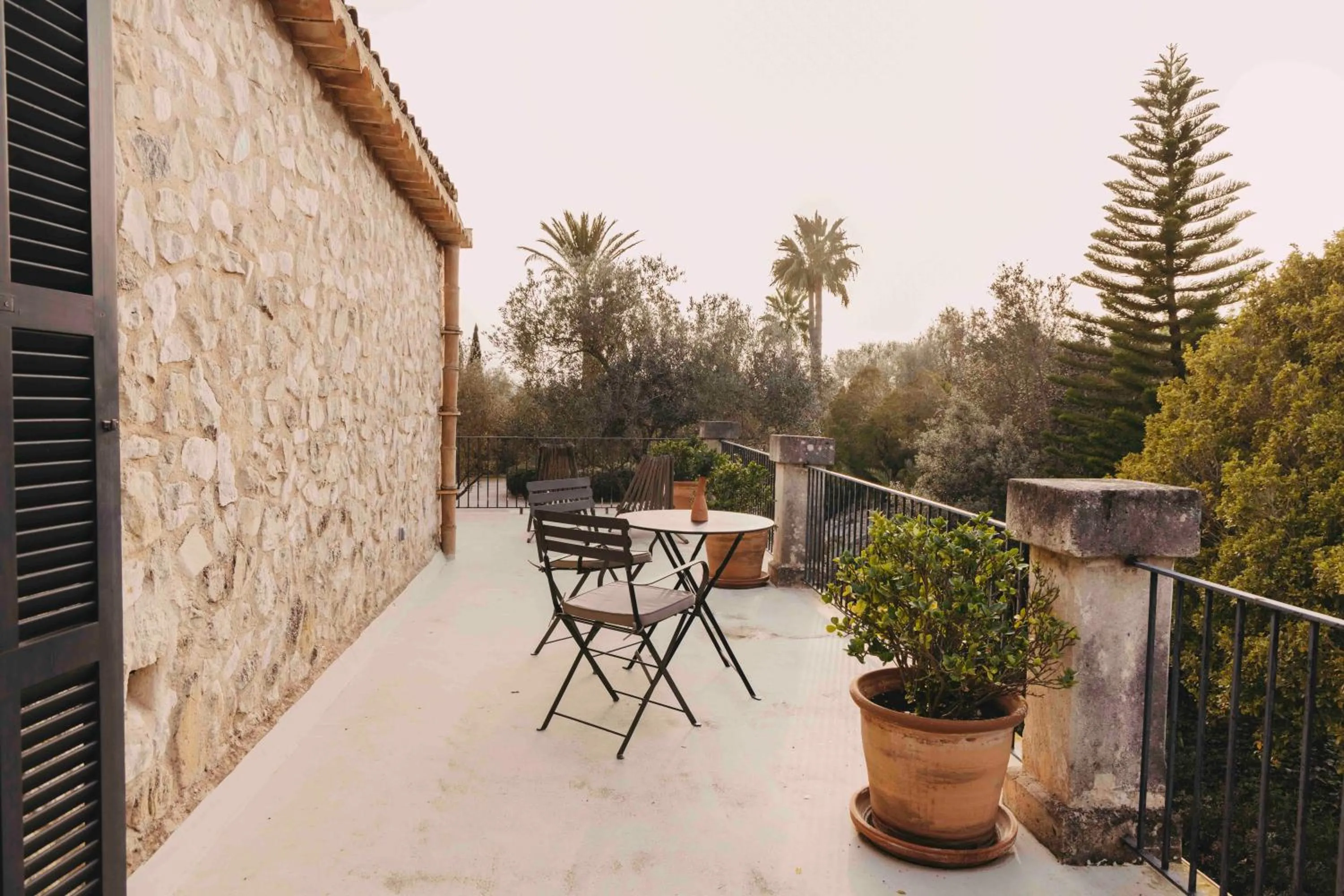 Balcony/Terrace in Finca Serena Mallorca, Small Luxury Hotels