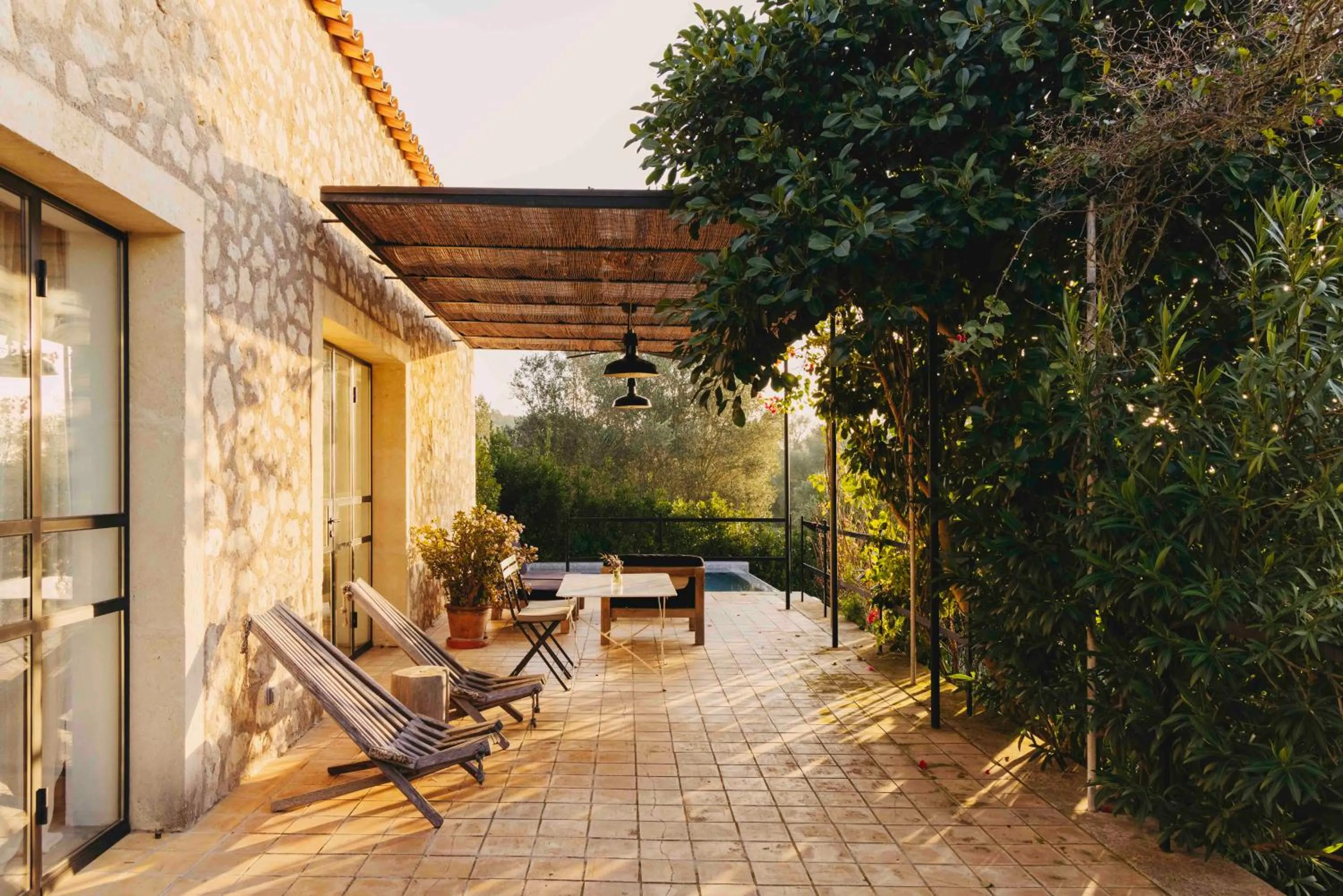 Balcony/Terrace in Finca Serena Mallorca, Small Luxury Hotels