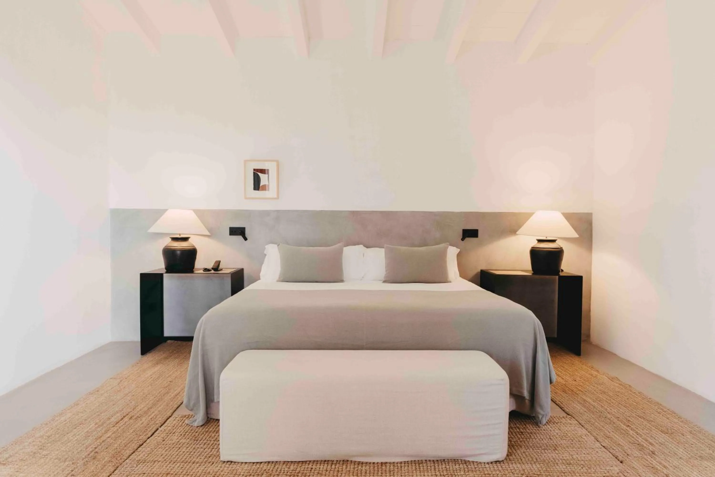 Bed in Finca Serena Mallorca, Small Luxury Hotels