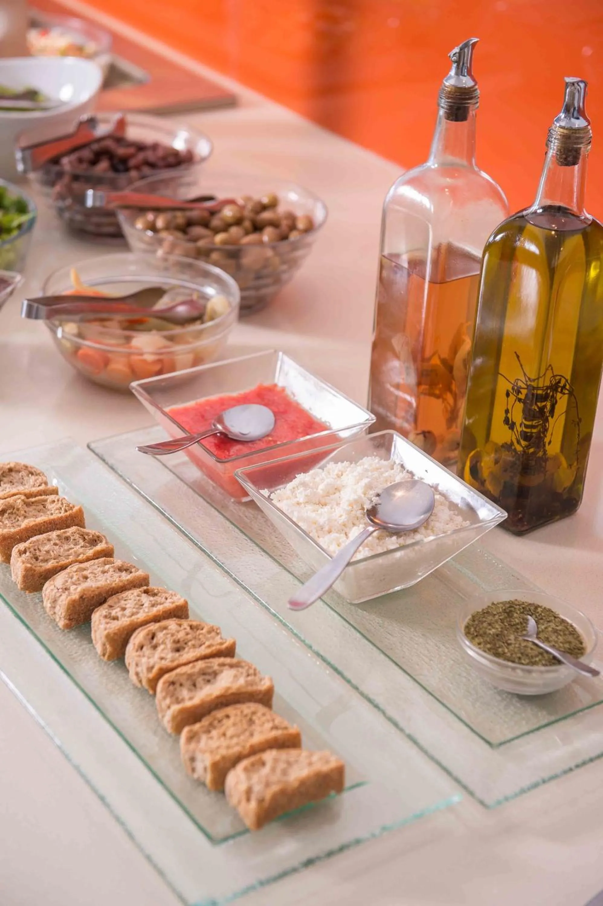 Food close-up in Balos Beach