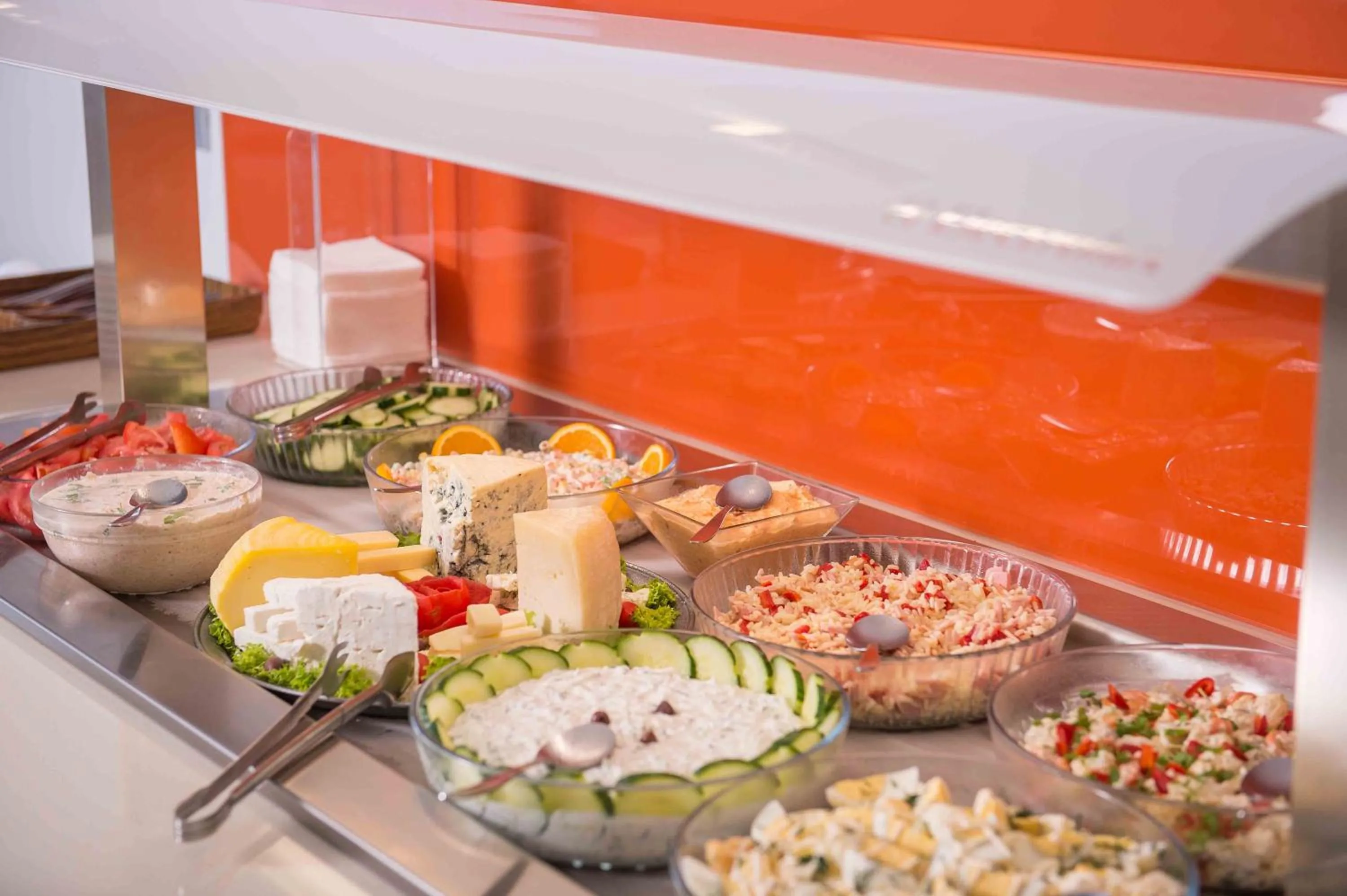 Food close-up in Balos Beach