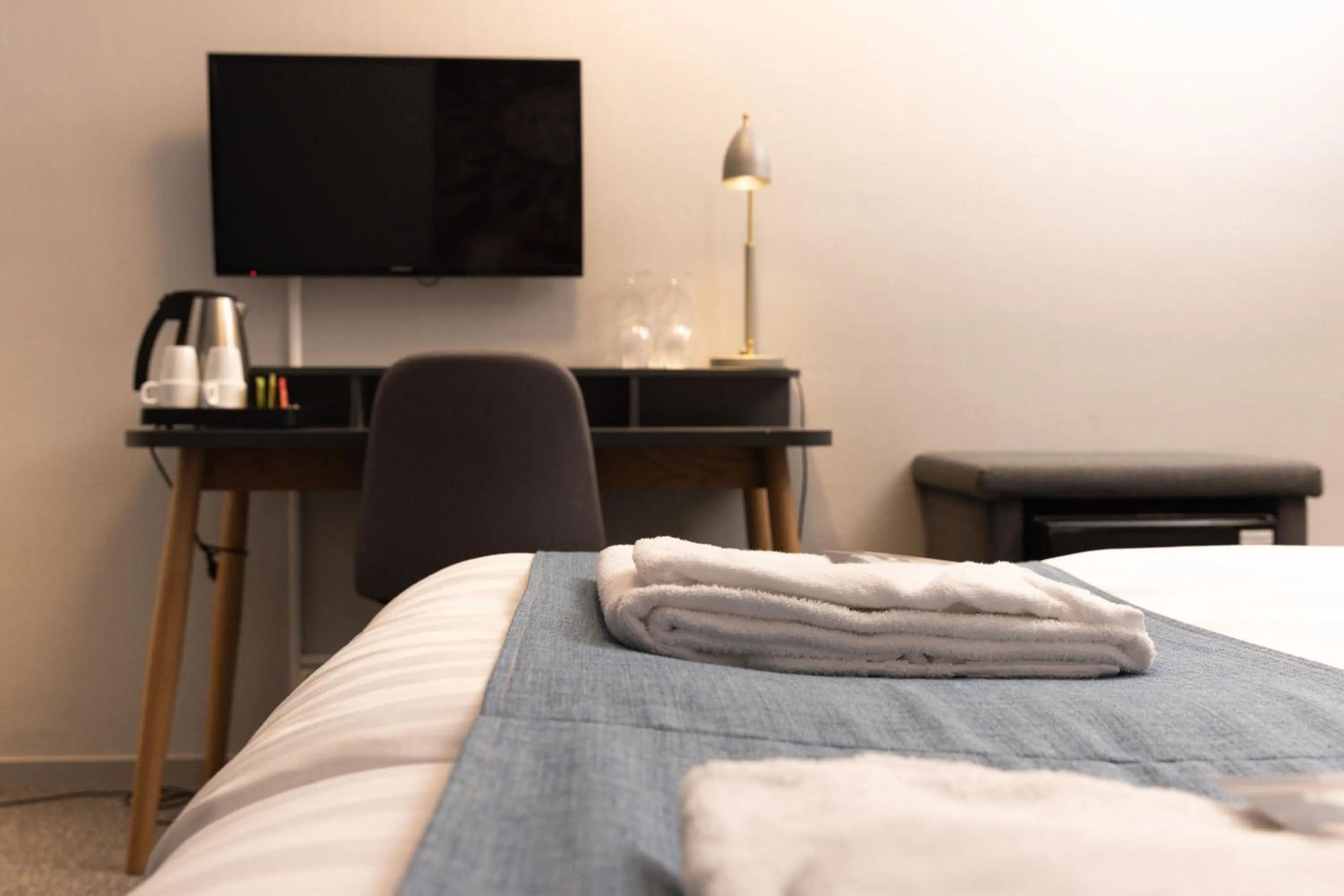 Photo of the whole room, Bed in Karlskoga Hotell & Konferens