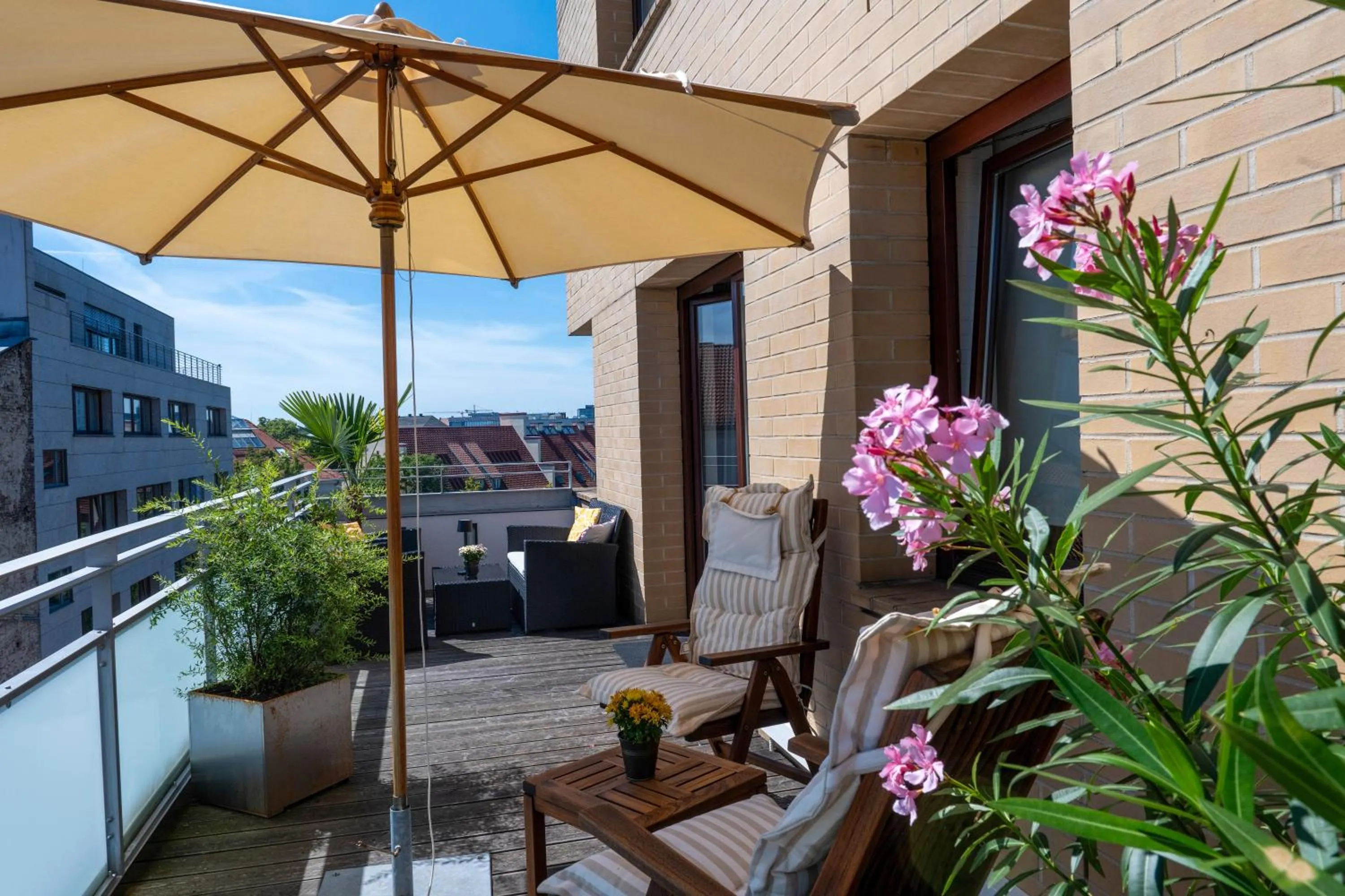 Balcony/Terrace in Hotel Aquino Berlin