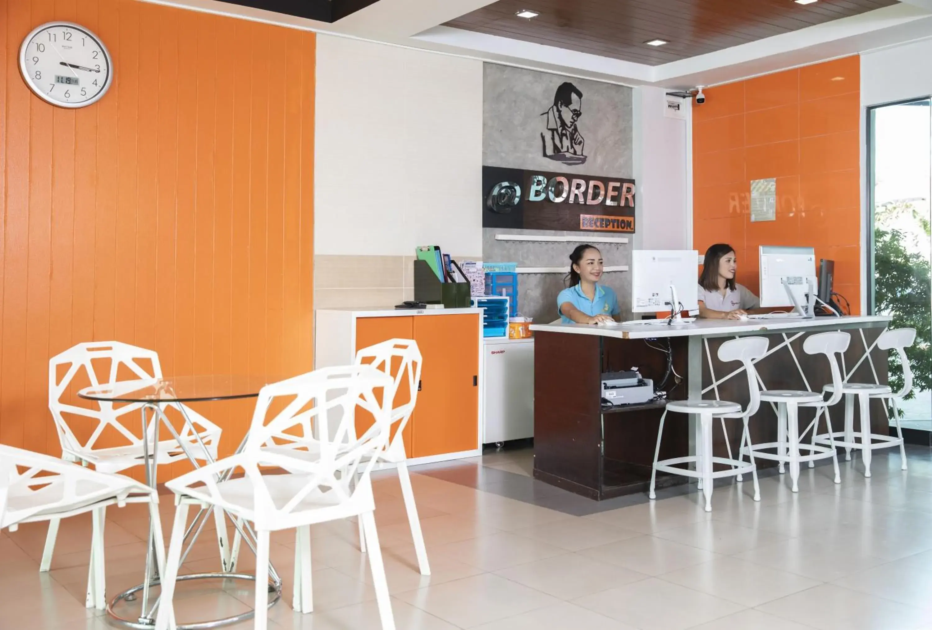 Lobby or reception in @ Border Hotel, Aranyaprateth Lobby or reception in @ Border Hotel, Aranyaprateth
