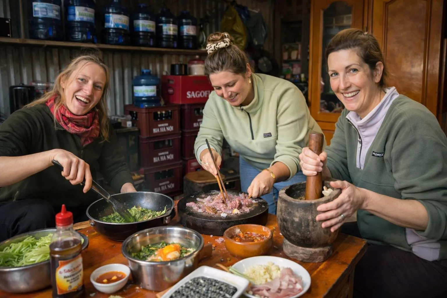 People in Surelee Homestay