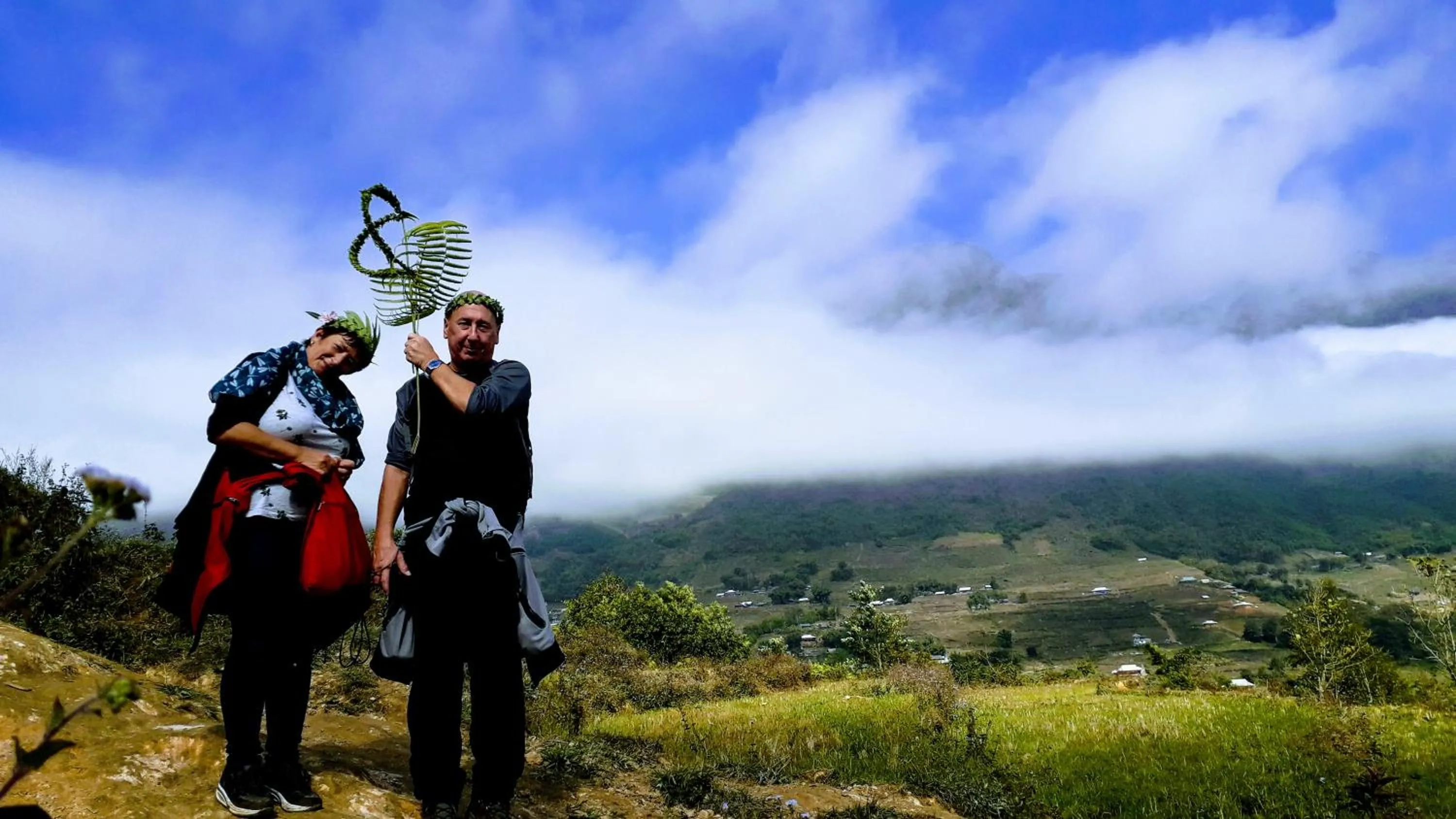 Hiking in Surelee Homestay