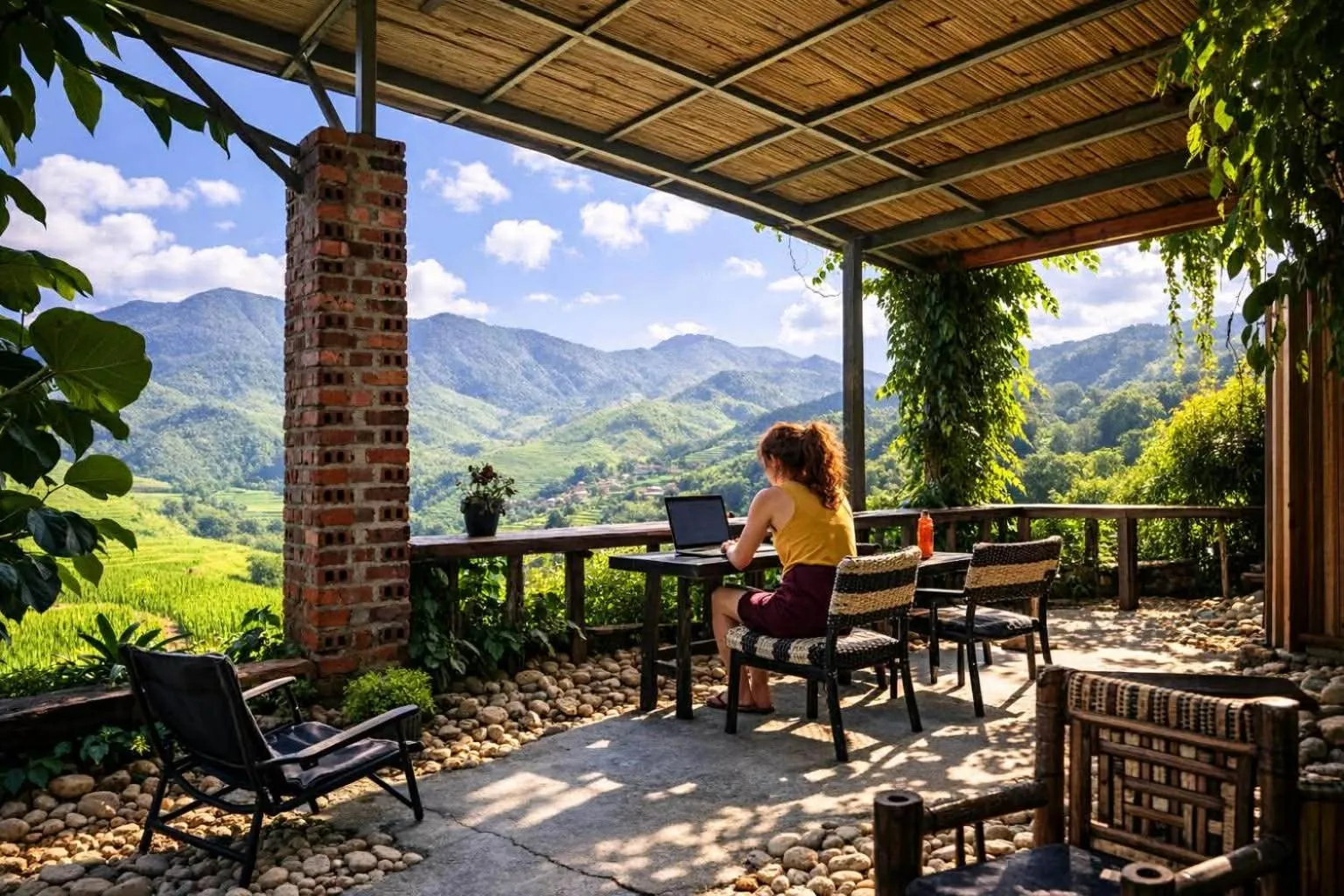 Patio in Surelee Homestay