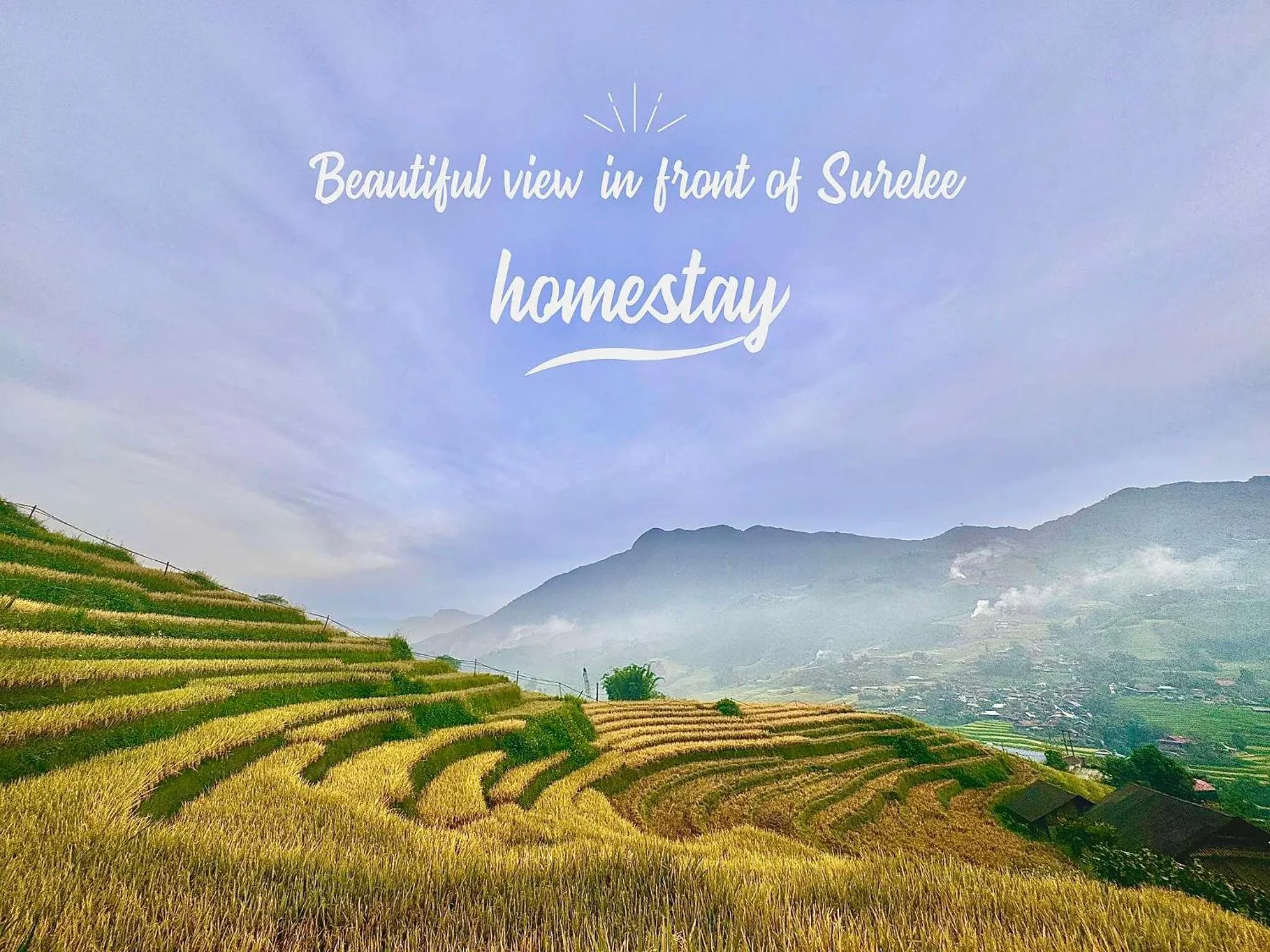 Natural landscape in Surelee Homestay
