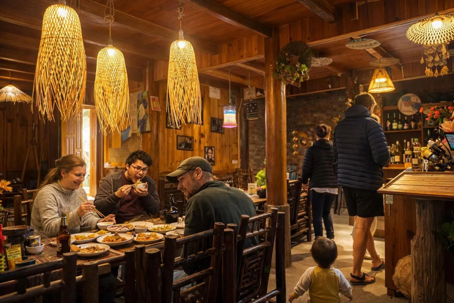 Restaurant/places to eat in Surelee Homestay