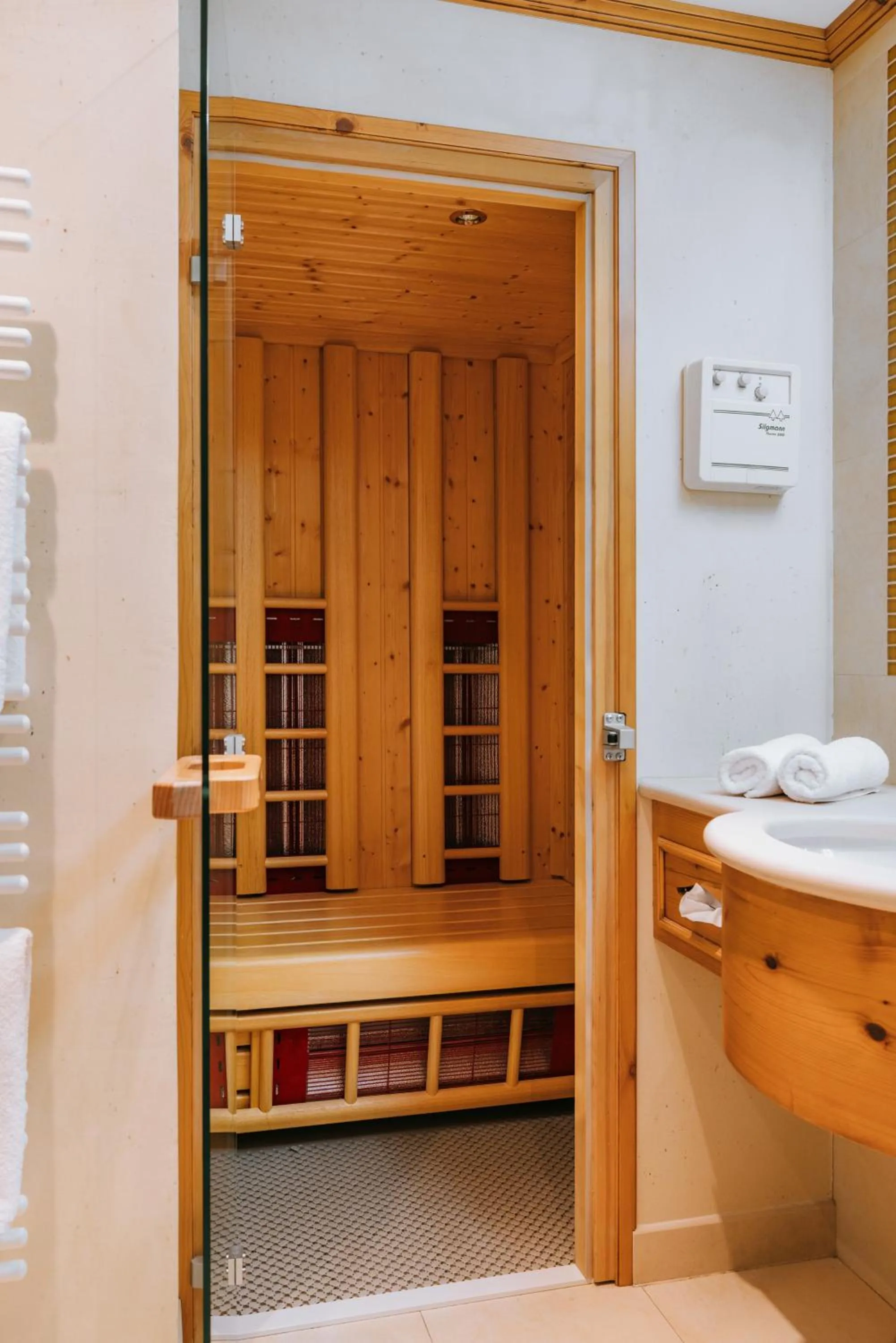Spa and wellness centre/facilities in Anthony´s Alpin Hotel Garni