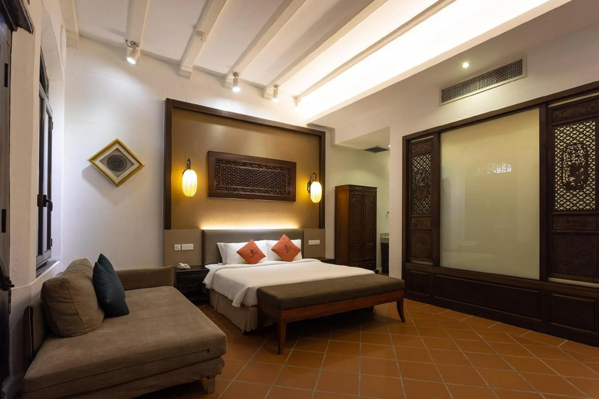 Bedroom, Bed in Hotel Puri Melaka