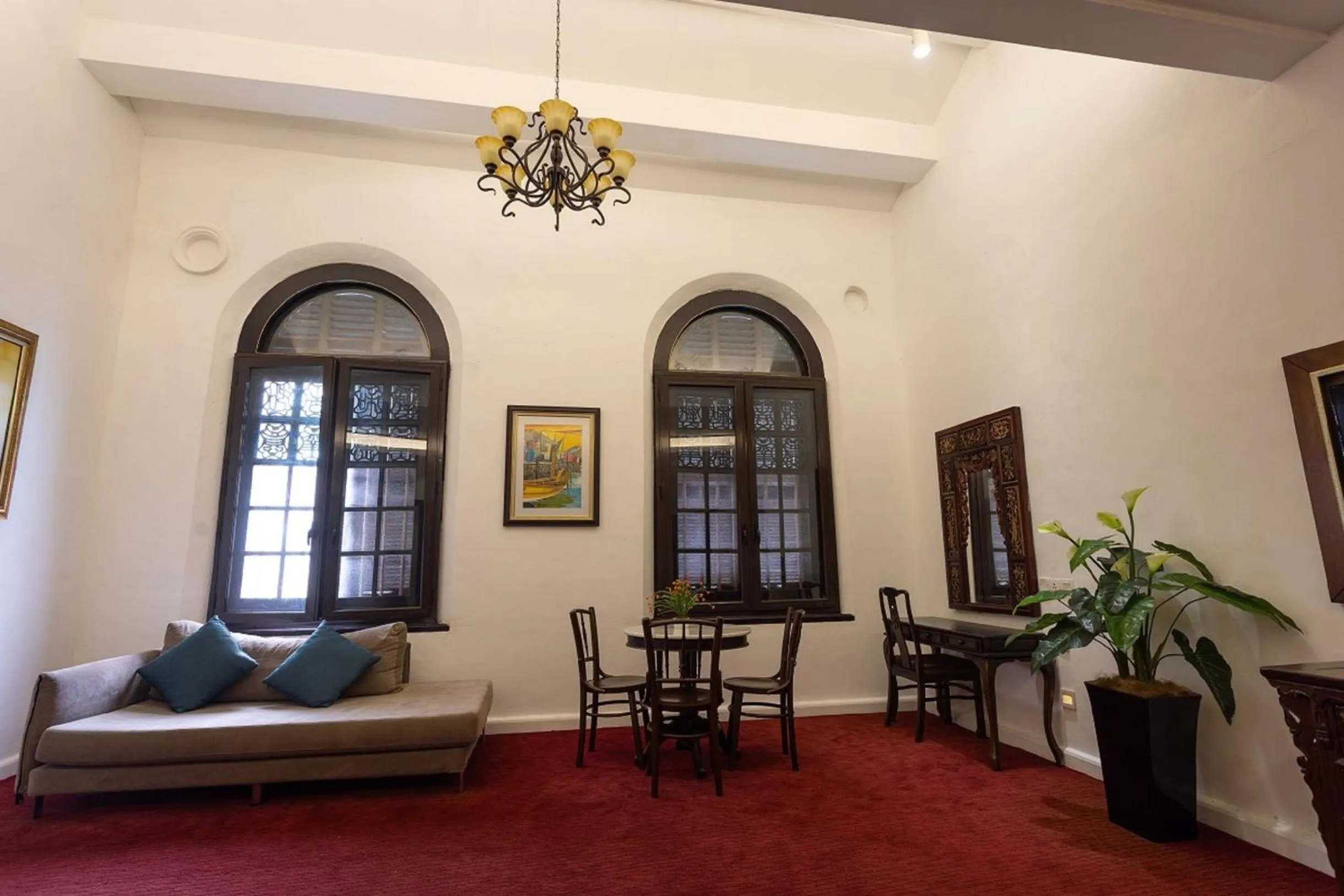 Seating area in Hotel Puri Melaka