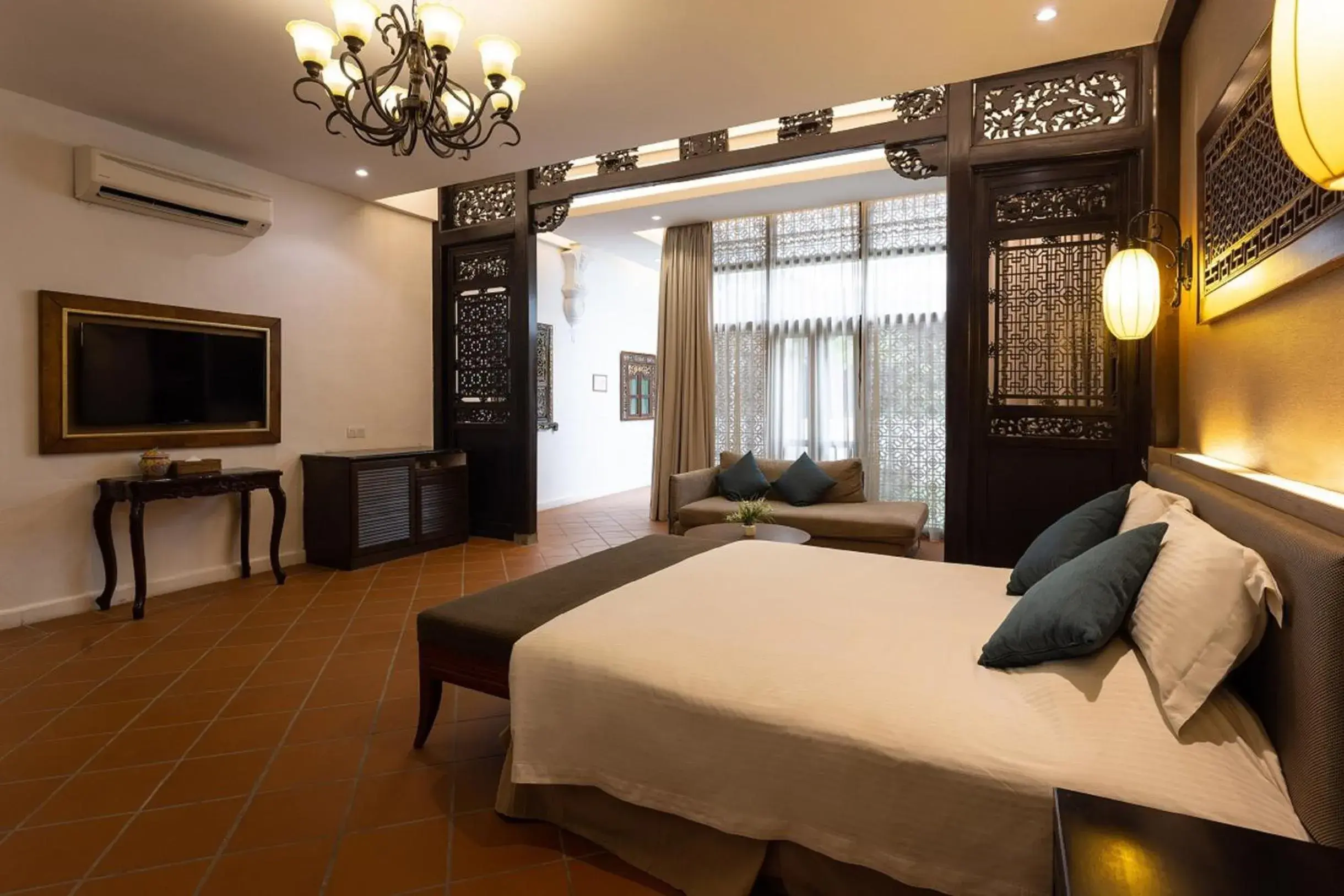 Bed in Hotel Puri Melaka Bed in Hotel Puri Melaka