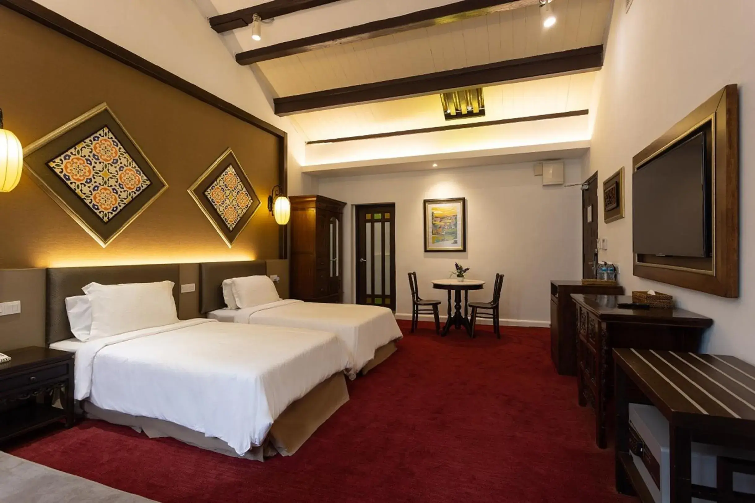 Bed in Hotel Puri Melaka Bed in Hotel Puri Melaka