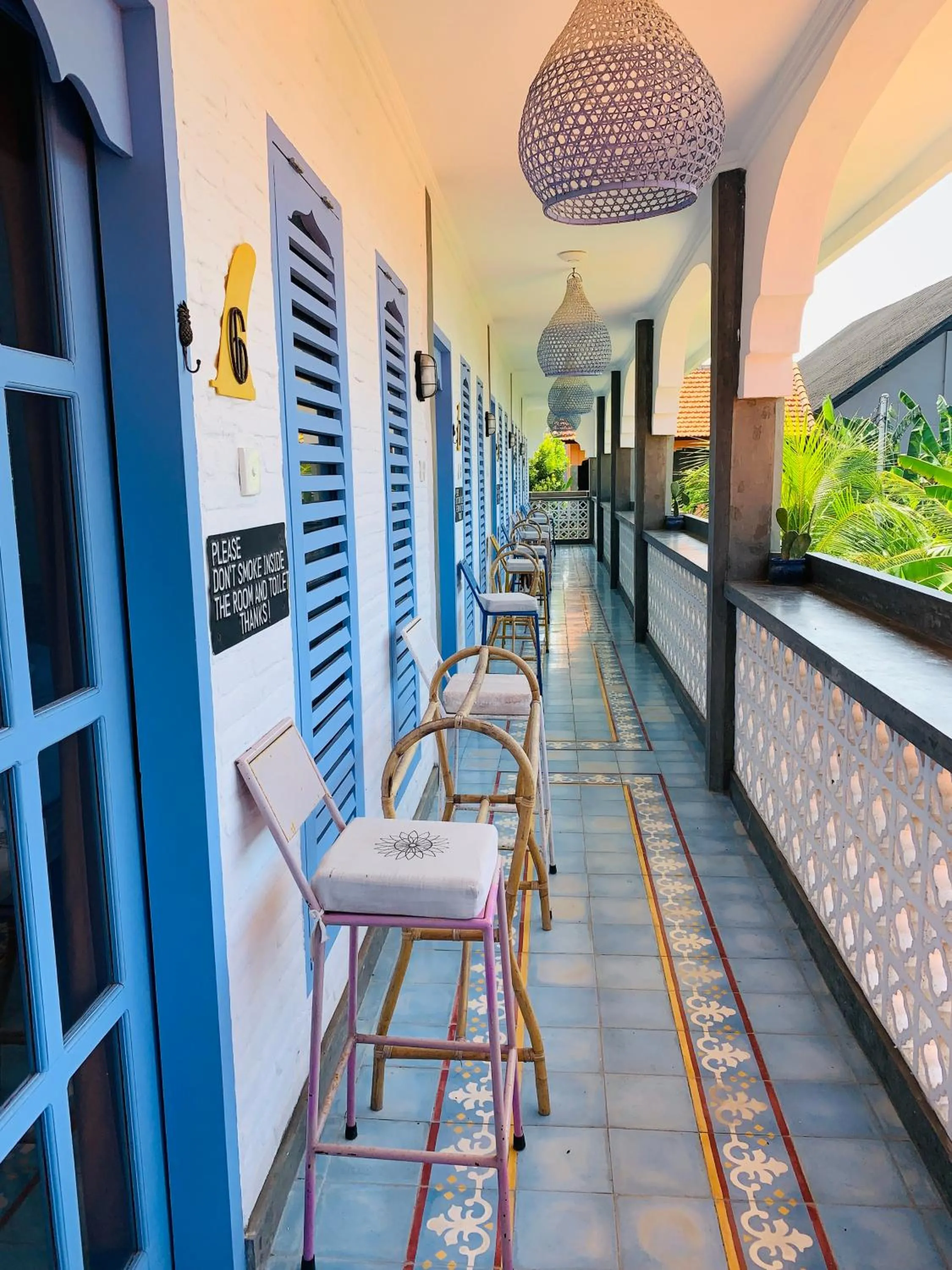 Balcony/Terrace in Sunflower Stay And Surf