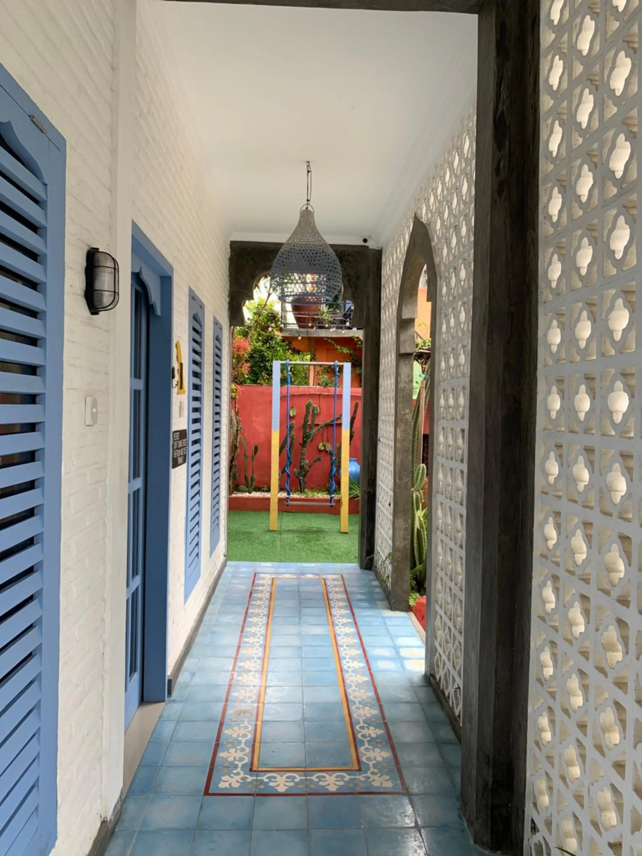 Balcony/Terrace in Sunflower Stay And Surf
