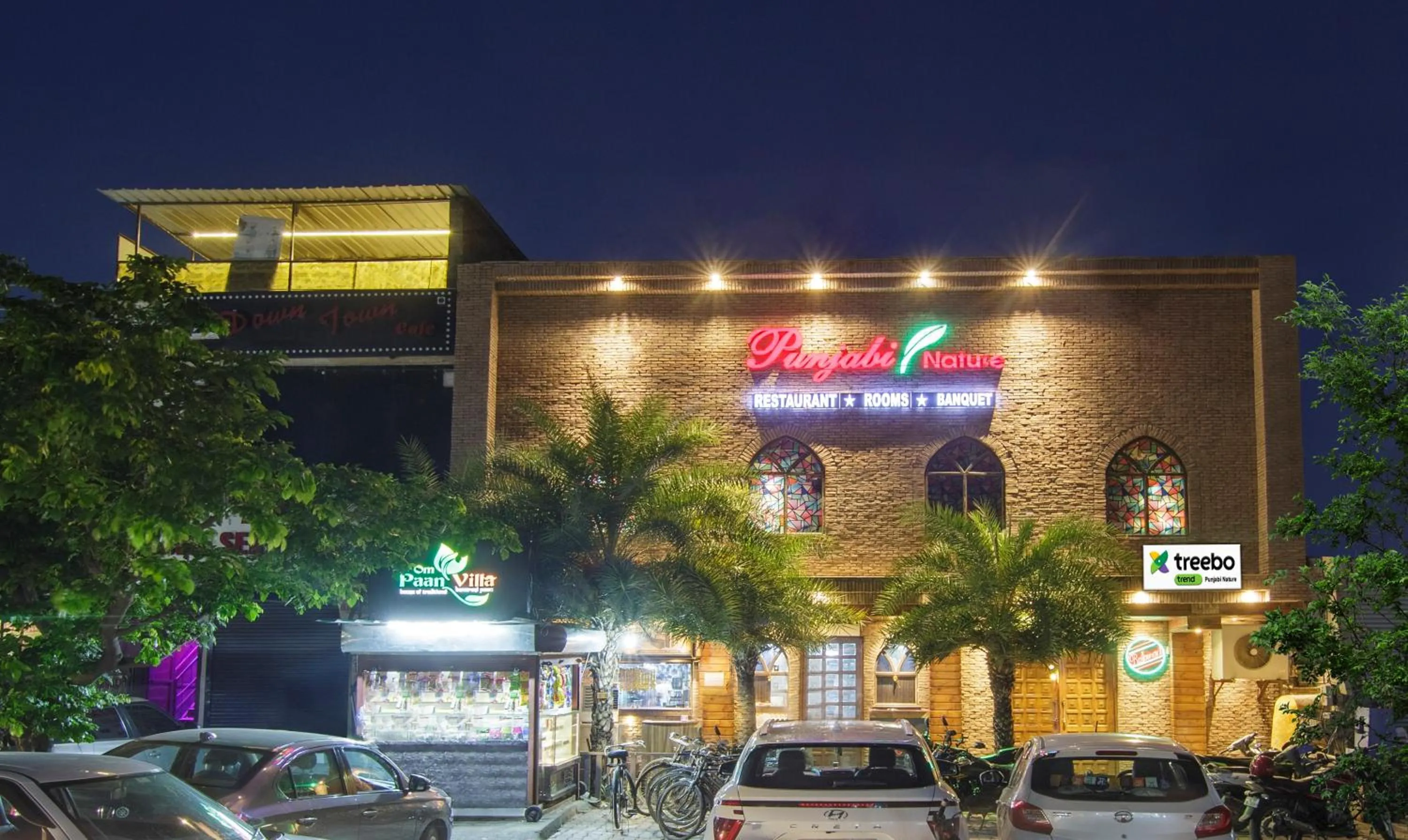 Facade/entrance in Treebo Punjabi Nature Residency, Near Faridabad Railway Station