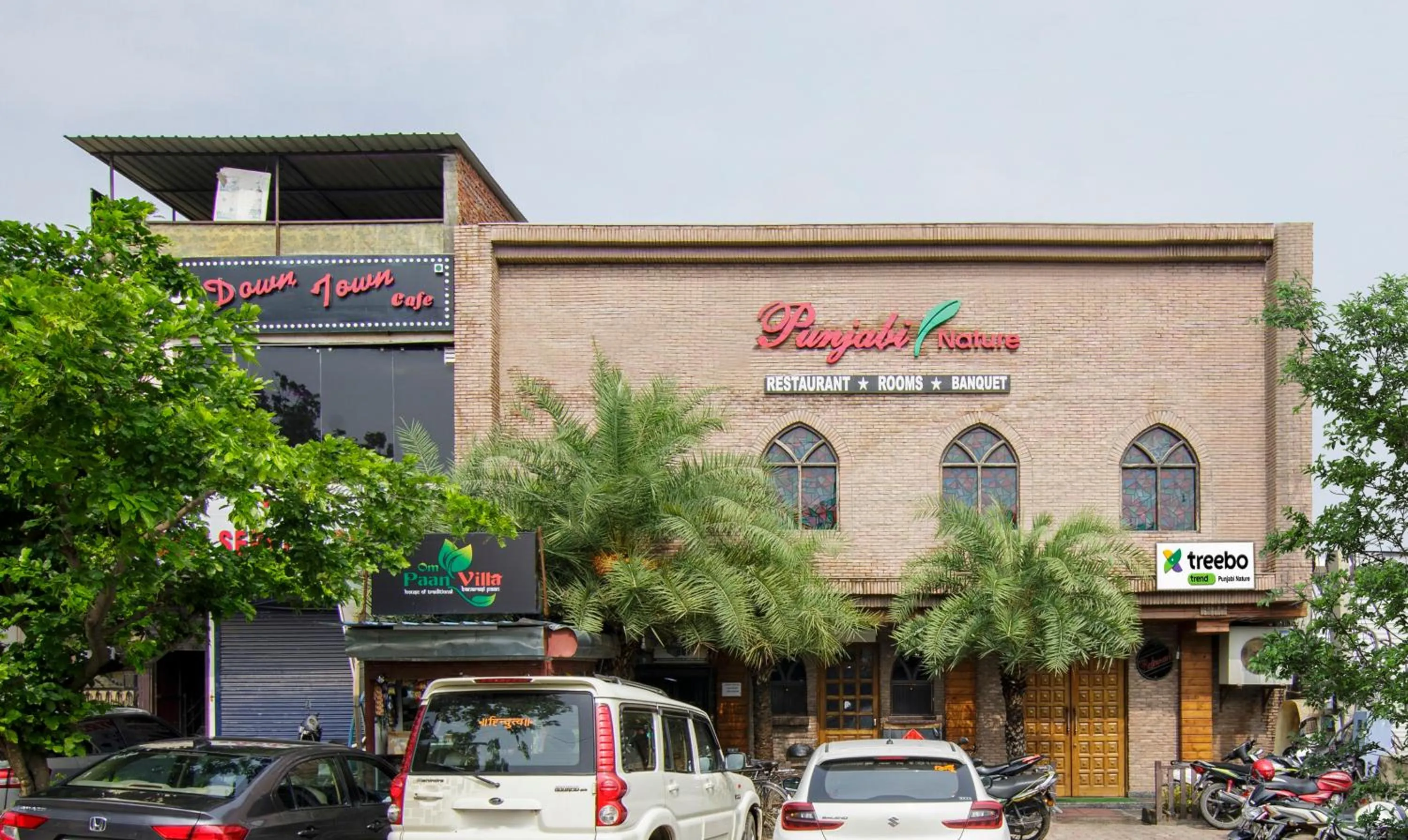 Facade/entrance in Treebo Punjabi Nature Residency, Near Faridabad Railway Station