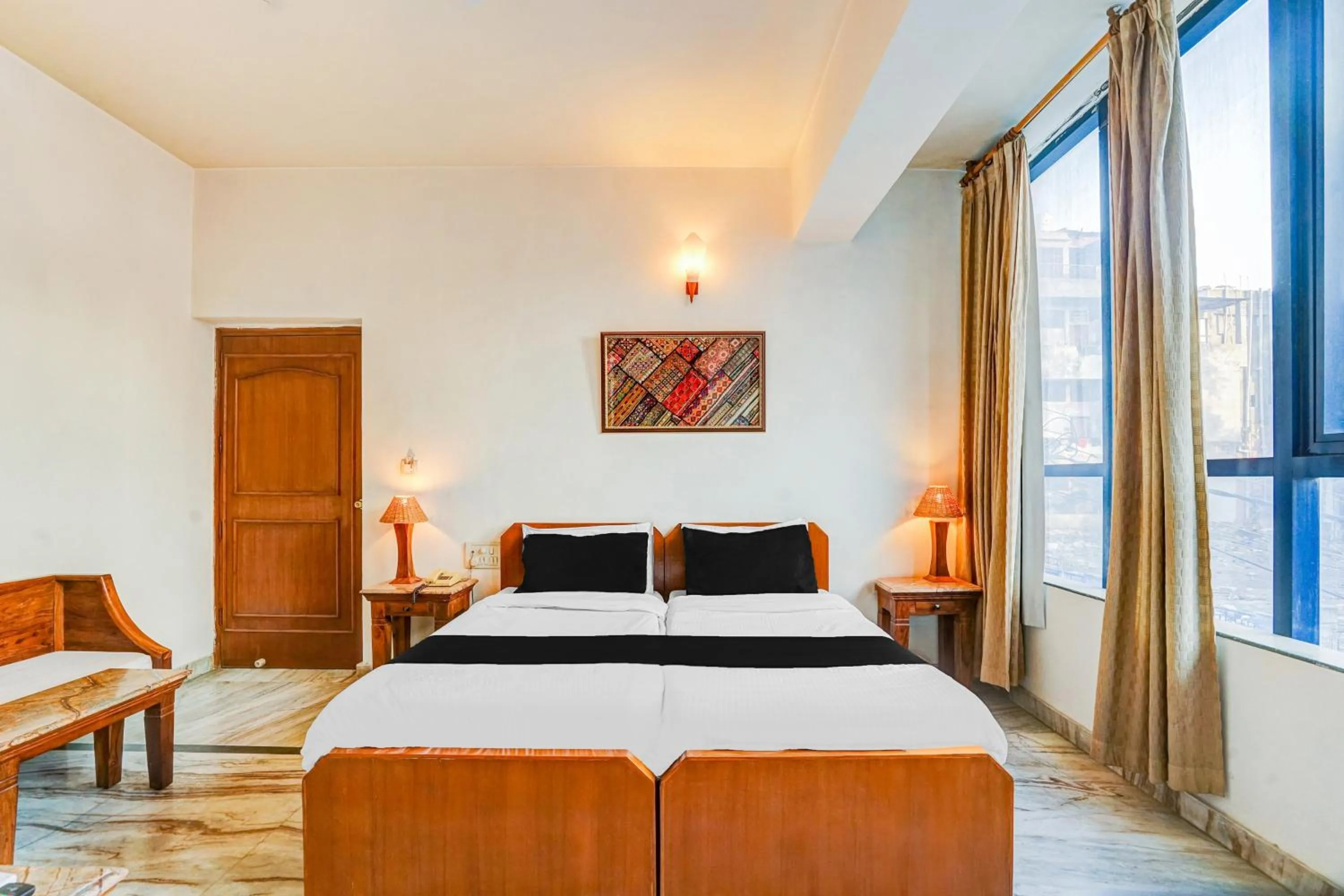 Bedroom in Hotel O Sansarchandra Road Formerly Luna Rosa