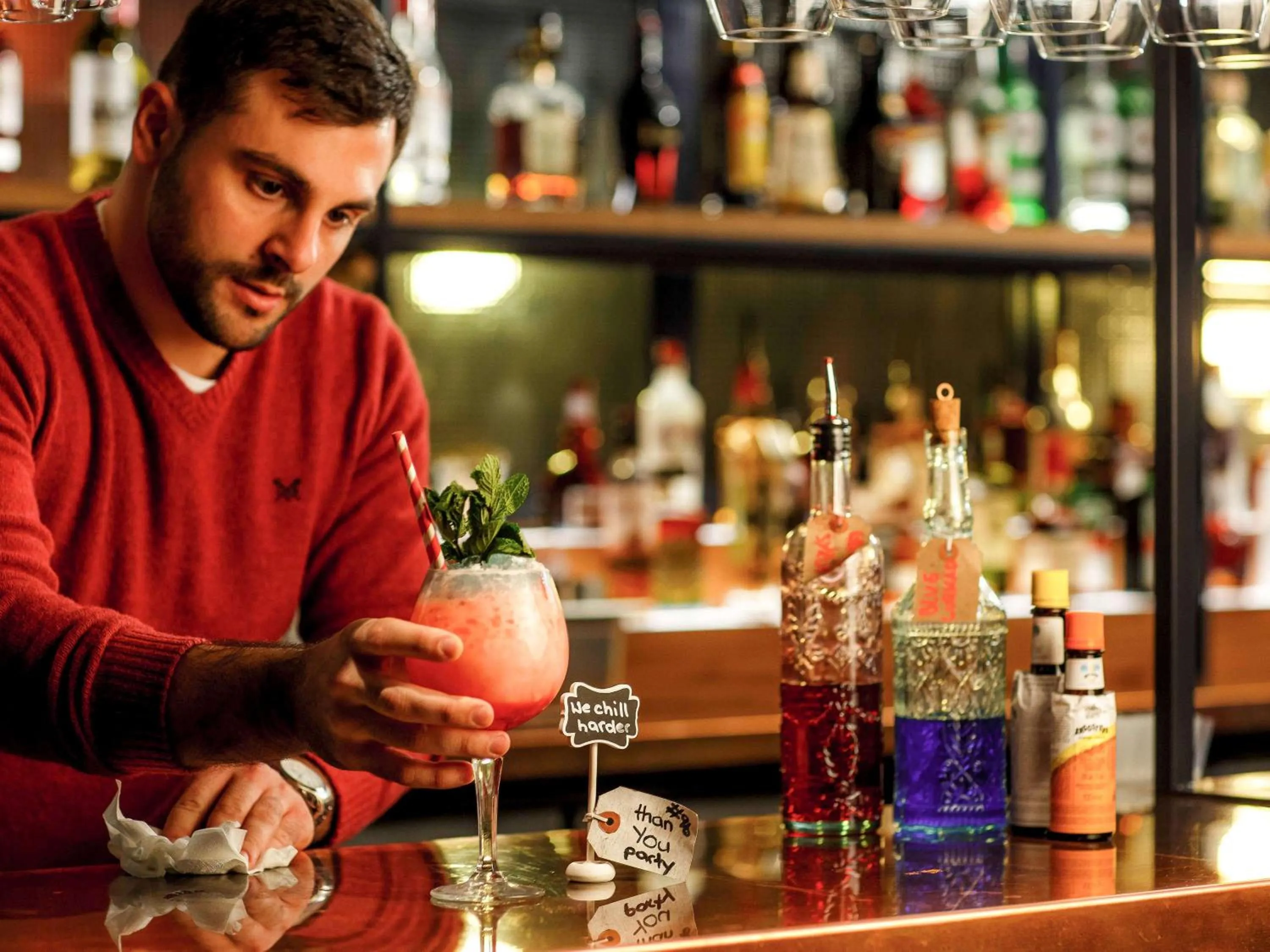 Lounge or bar in ibis Manchester Centre 96 Portland Street