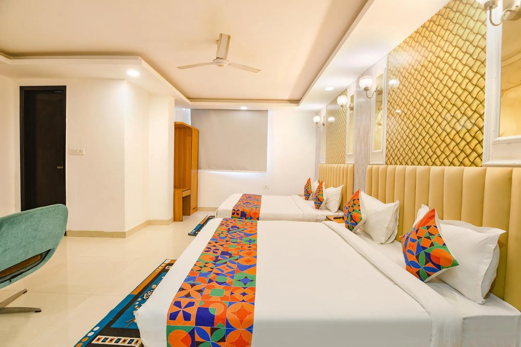 Bed in FabHotel Airport Zone Olive