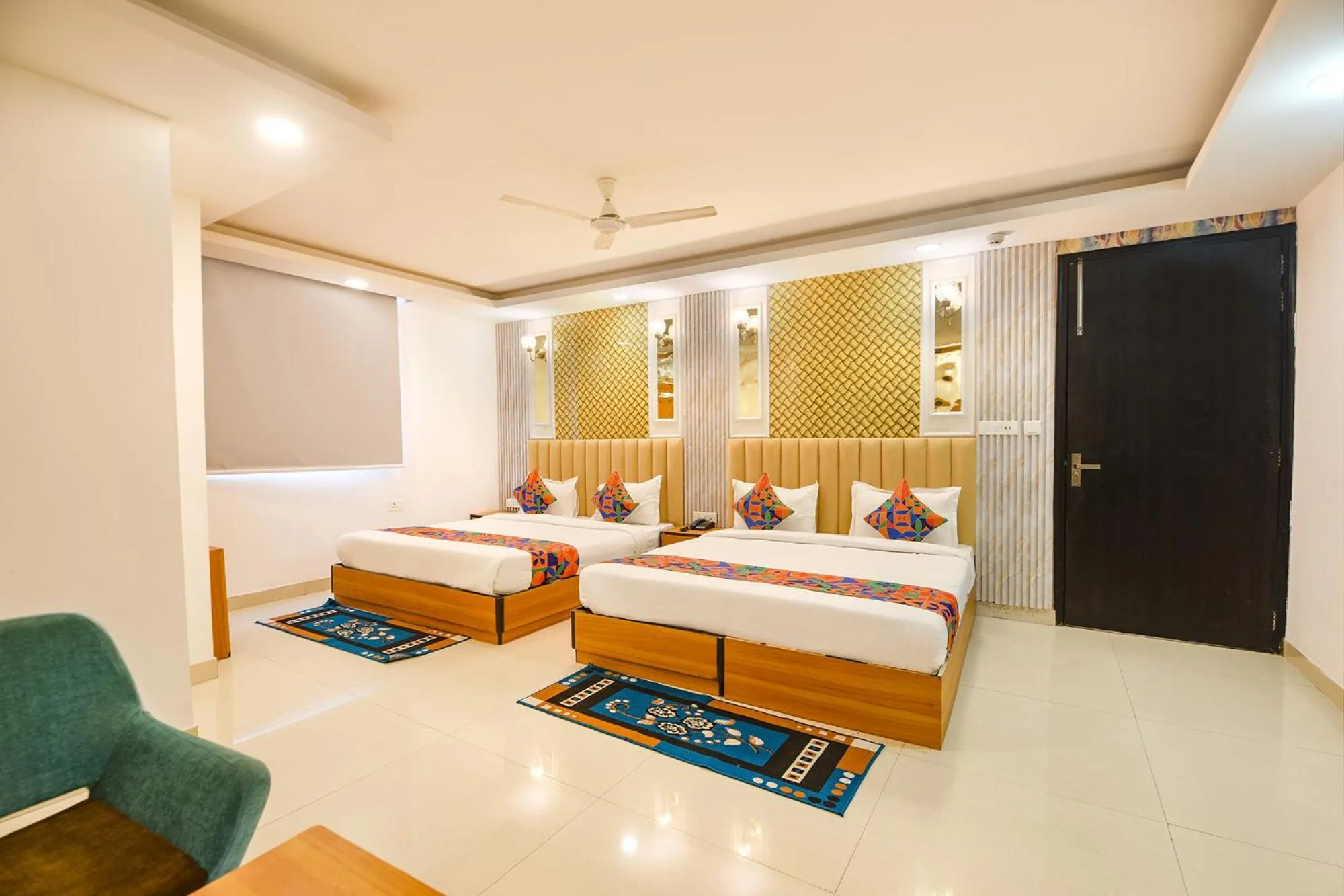 Bed in FabHotel Airport Zone Olive