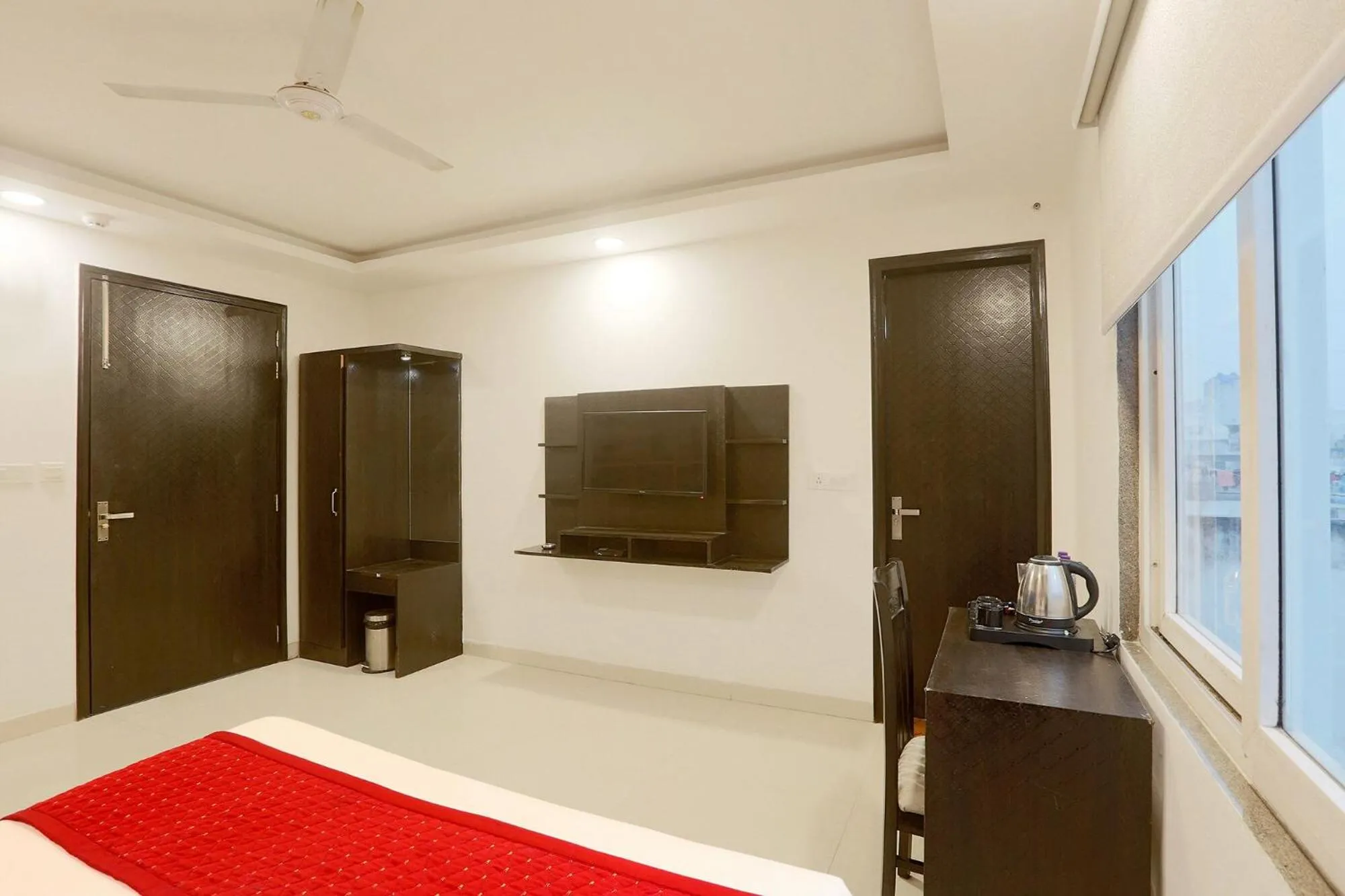 Bedroom, Bed in FabHotel Airport Zone Olive