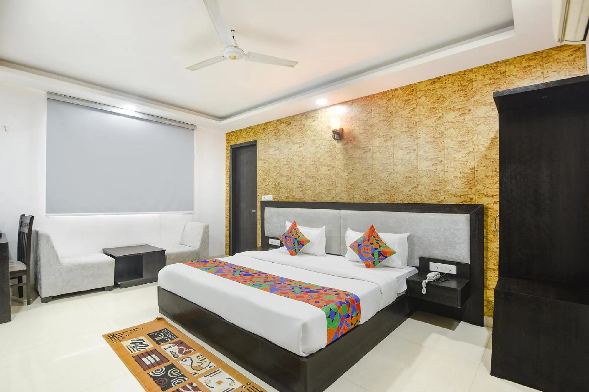 Bed in FabHotel Airport Zone Olive